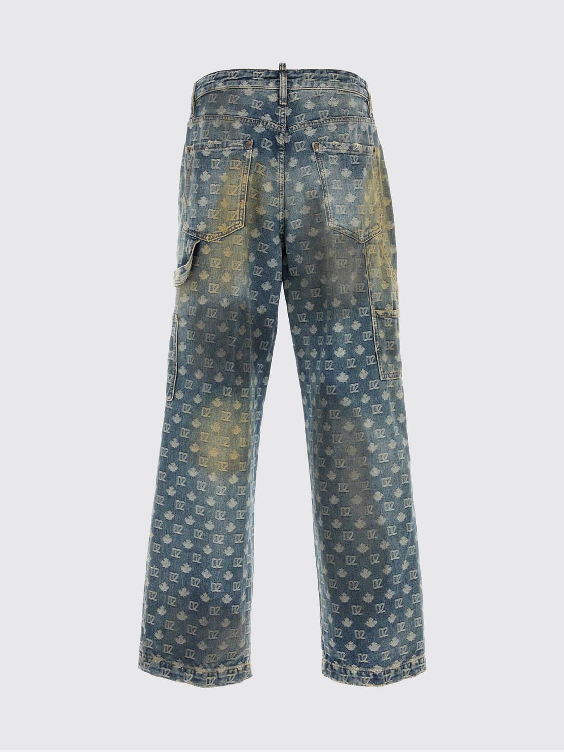 DSQUARED2 JEANS: Jeans men Dsquared2, Navy - Img 3