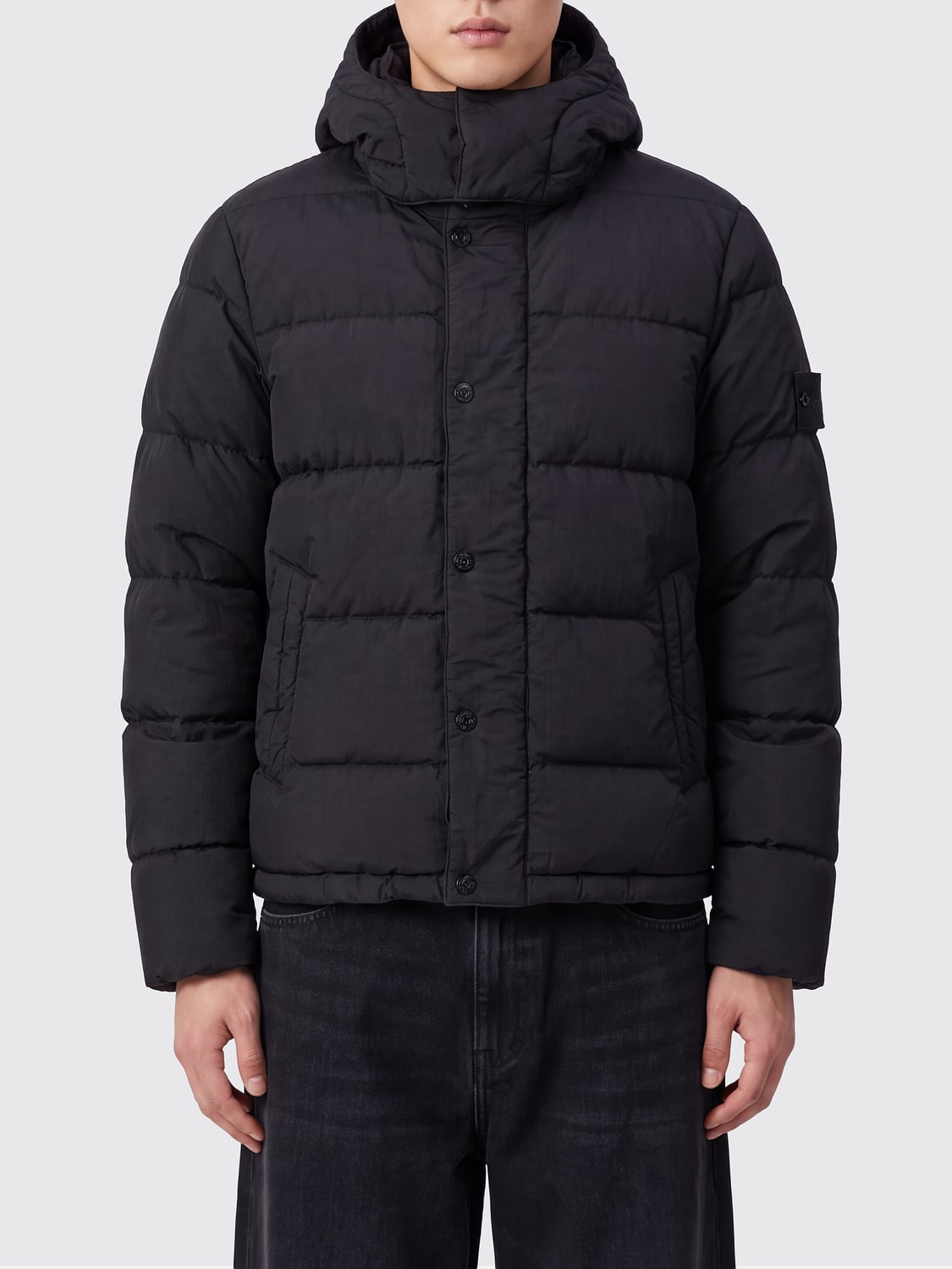 STONE ISLAND JACKET: Jacket men Stone Island, Black - Img 1