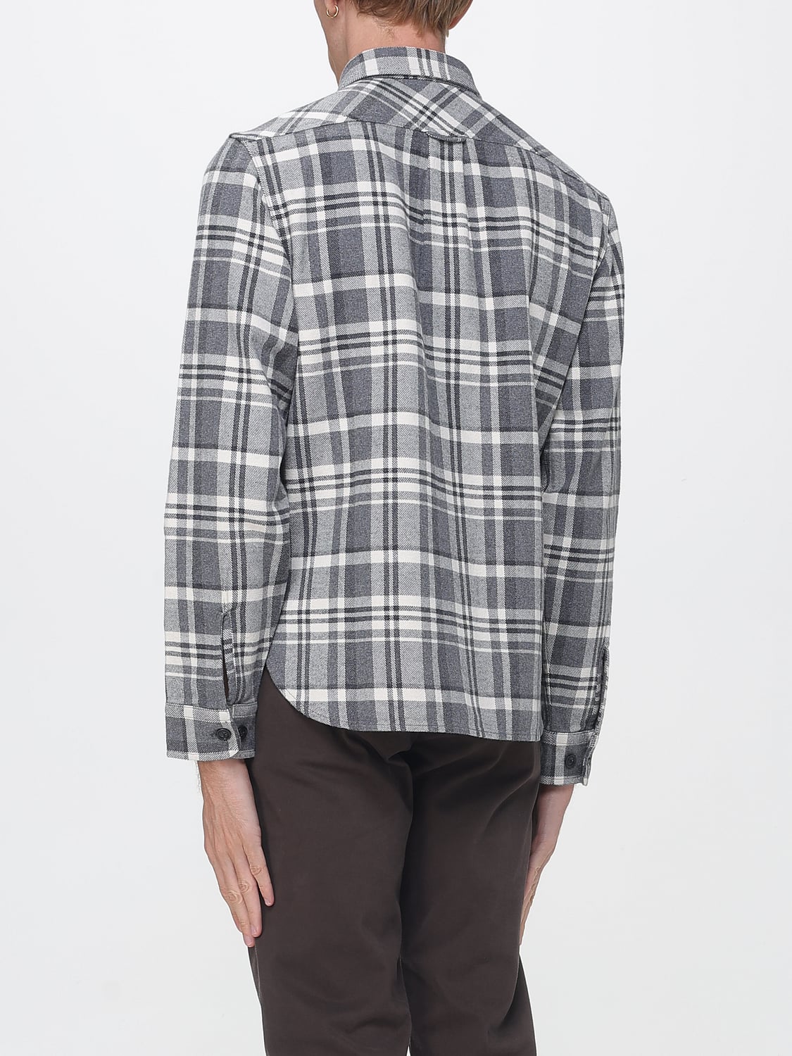 WOOLRICH CAMICIA: Camicia uomo Woolrich, Grigio - Img 2