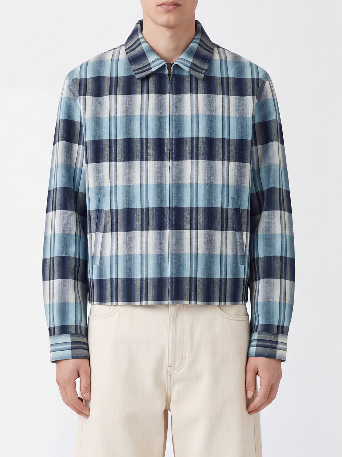 JW ANDERSON ジャケット: ジャケット メンズ Jw Anderson, ネイビー - Img 1
