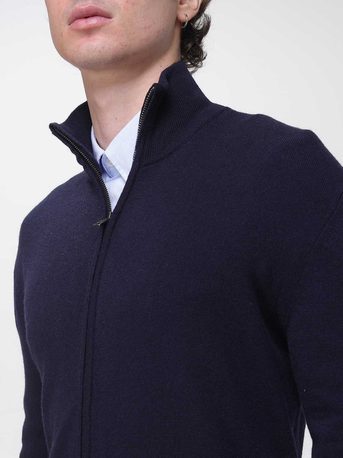 WOOLRICH JERSEY: Jersey hombre Woolrich, Azul Marino - Img 4