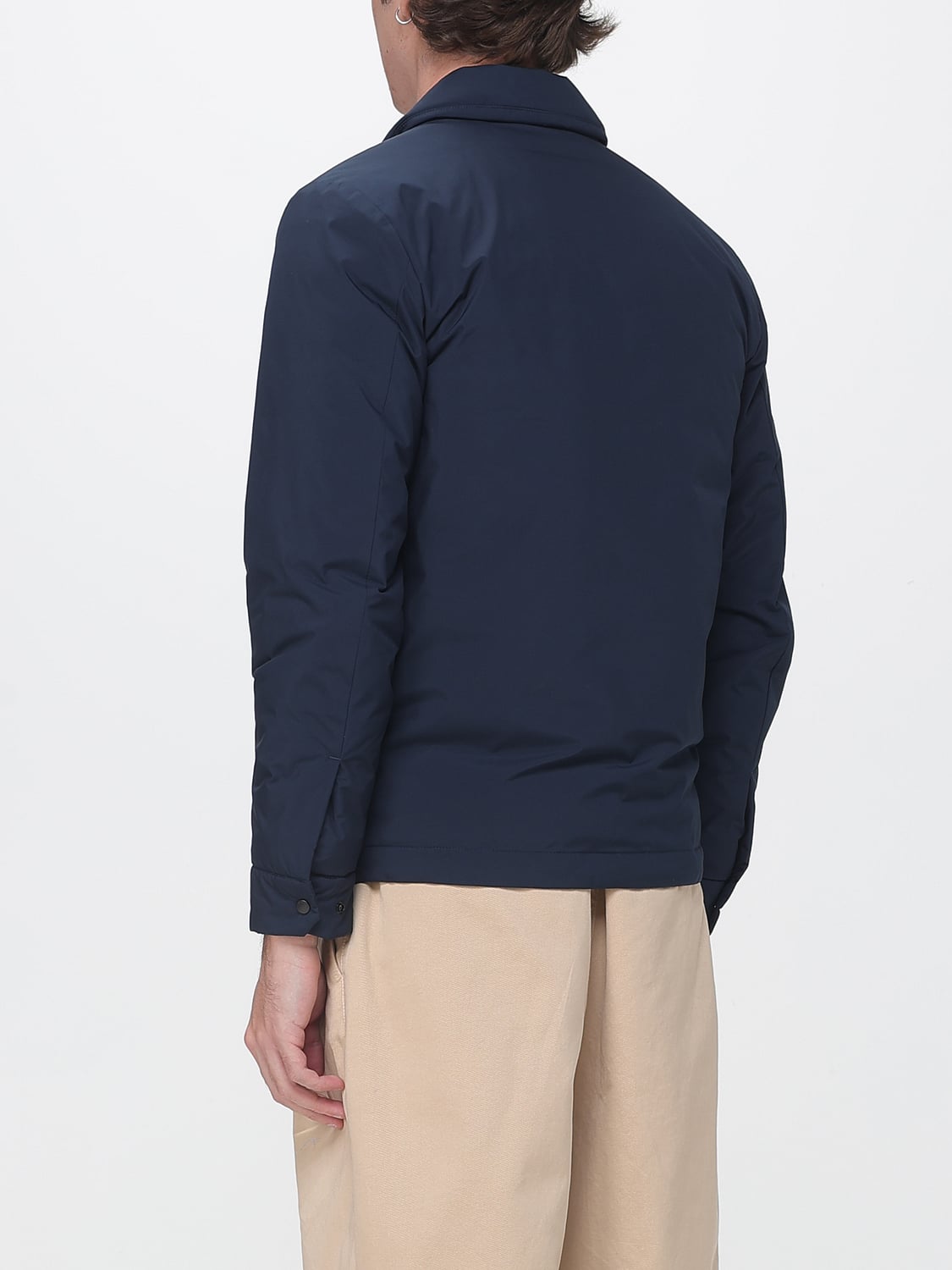 WOOLRICH CAMICIA: Camicia uomo Woolrich, Blue Navy - Img 2