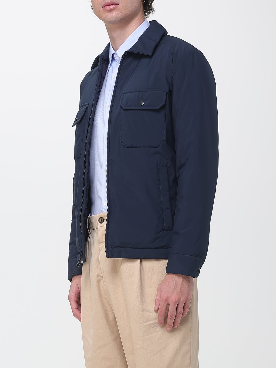 WOOLRICH CAMICIA: Camicia uomo Woolrich, Blue Navy - Img 3