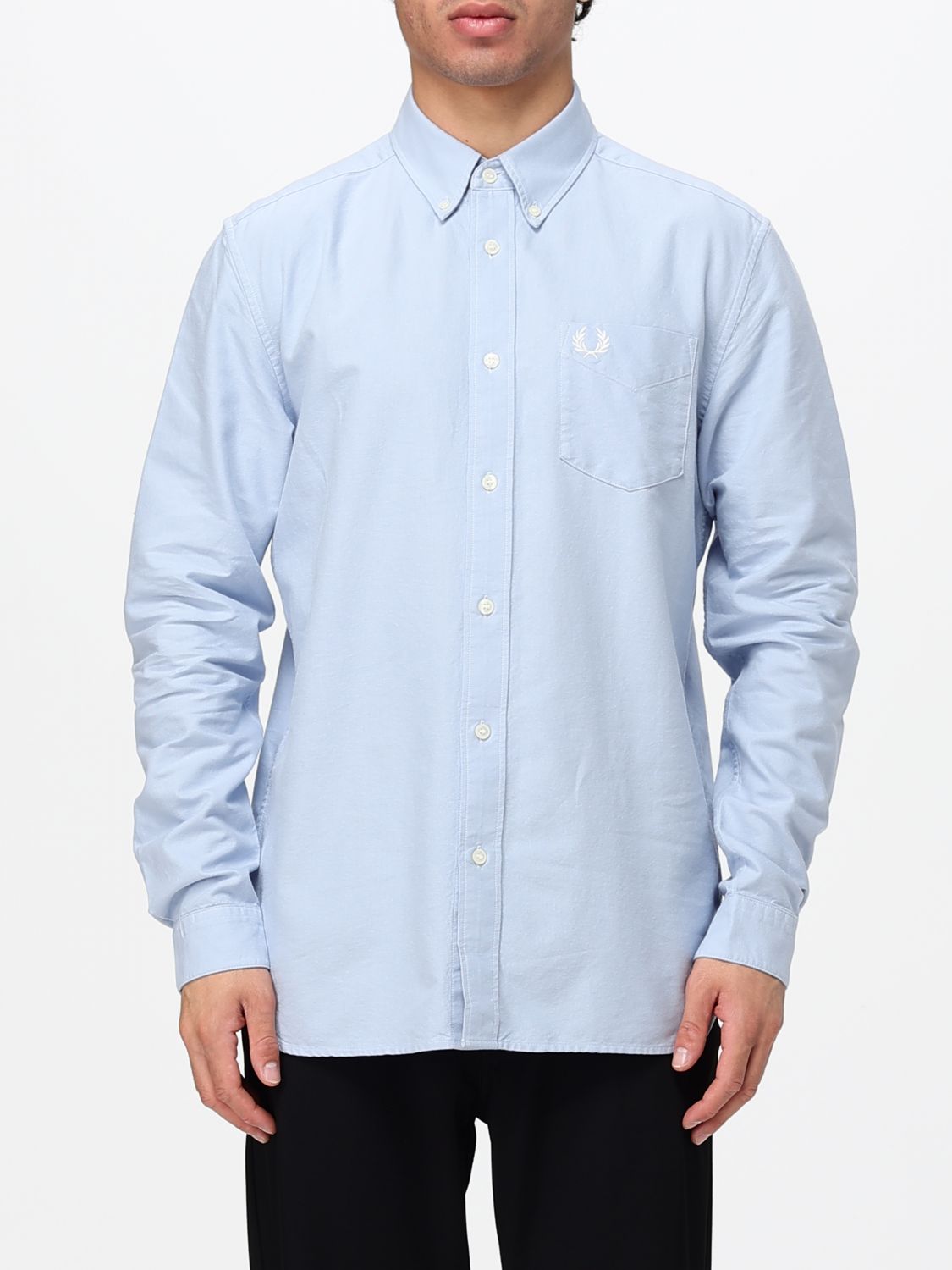 FRED PERRY HEMD: Hemd herren Fred Perry, Grau - Img 1