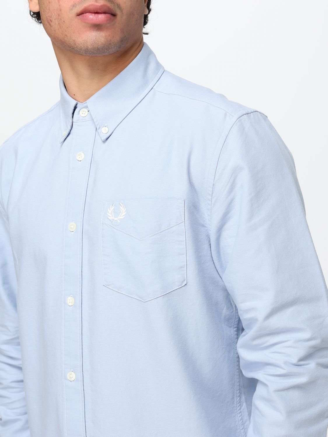 FRED PERRY HEMD: Hemd herren Fred Perry, Grau - Img 3