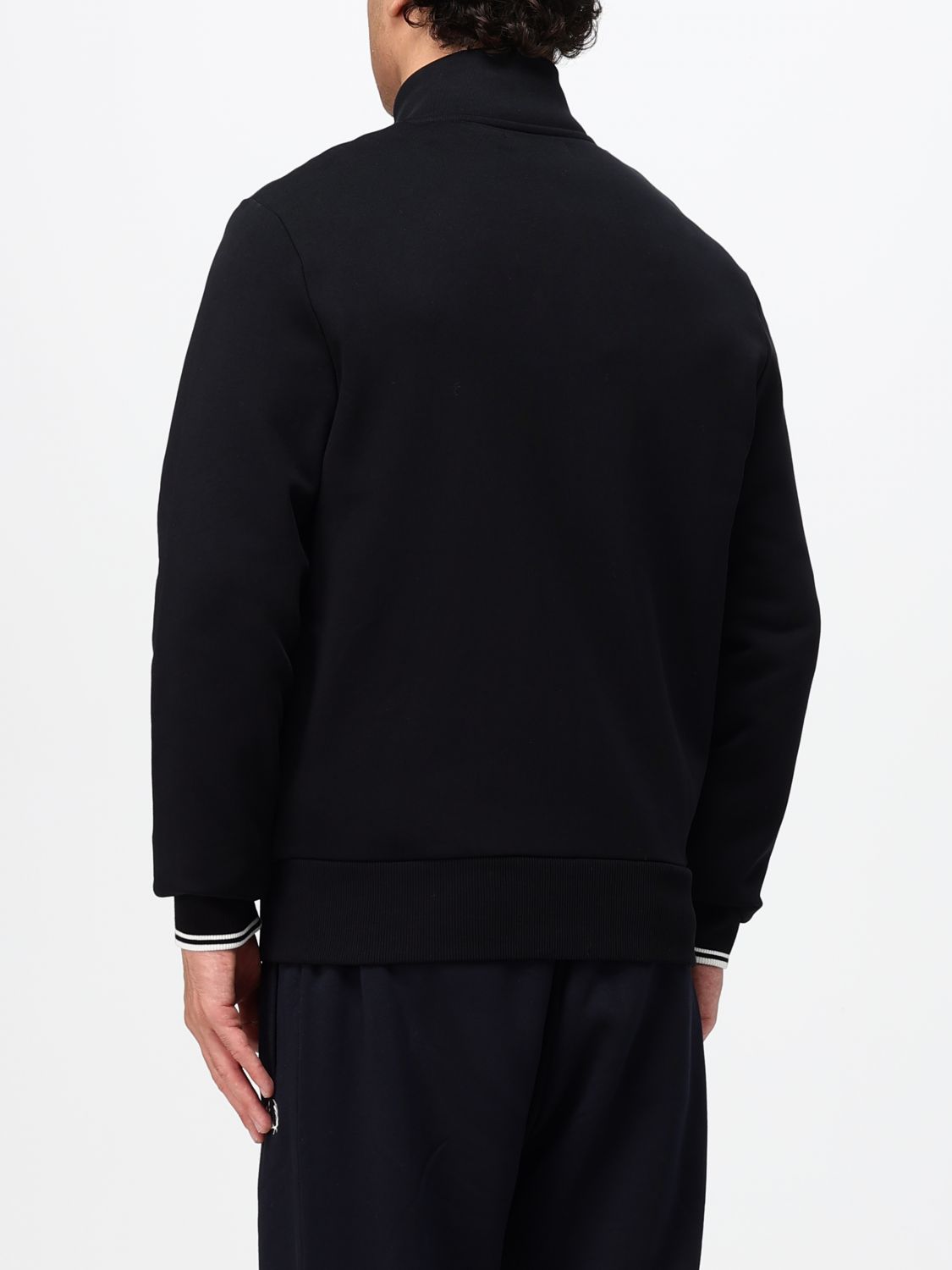 FRED PERRY SWEATER: Sweater men Fred Perry, Black - Img 2