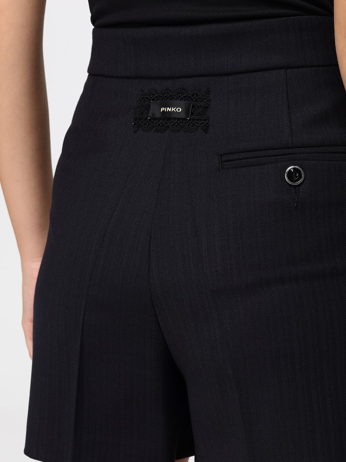 PINKO SHORTS: Hose damen Pinko, Blau - Img 3