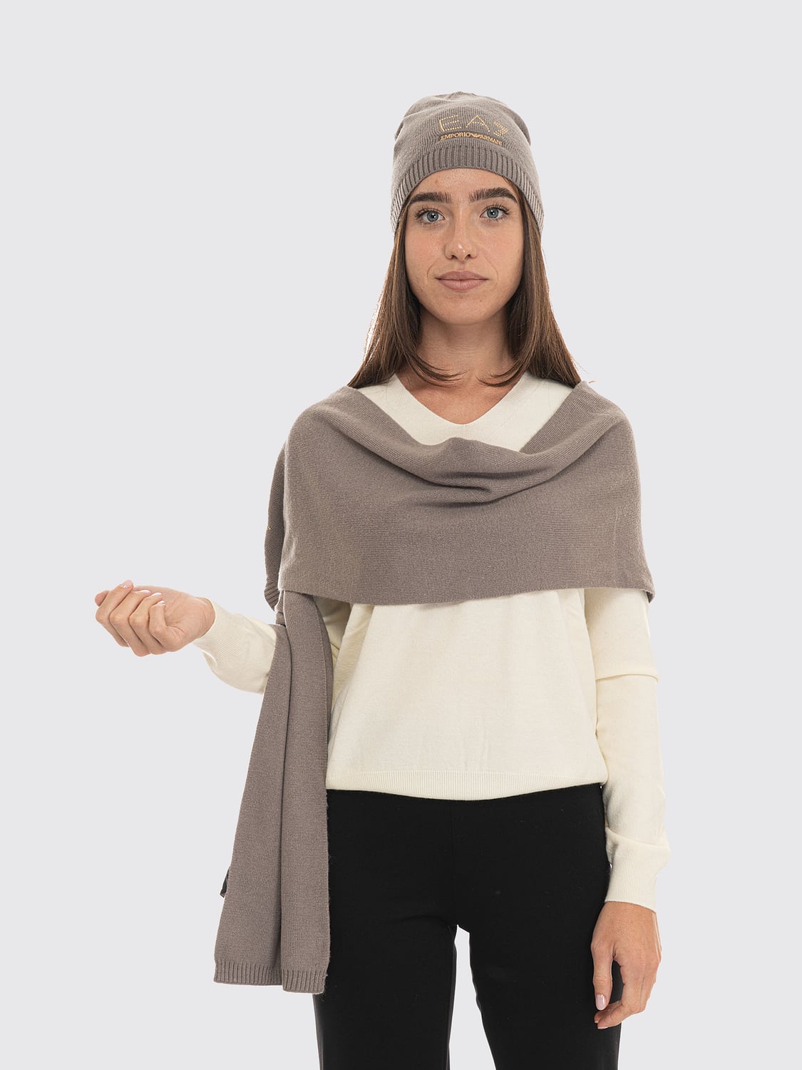EA7 HAT: Hat woman Ea7, Blush Pink - Img 2