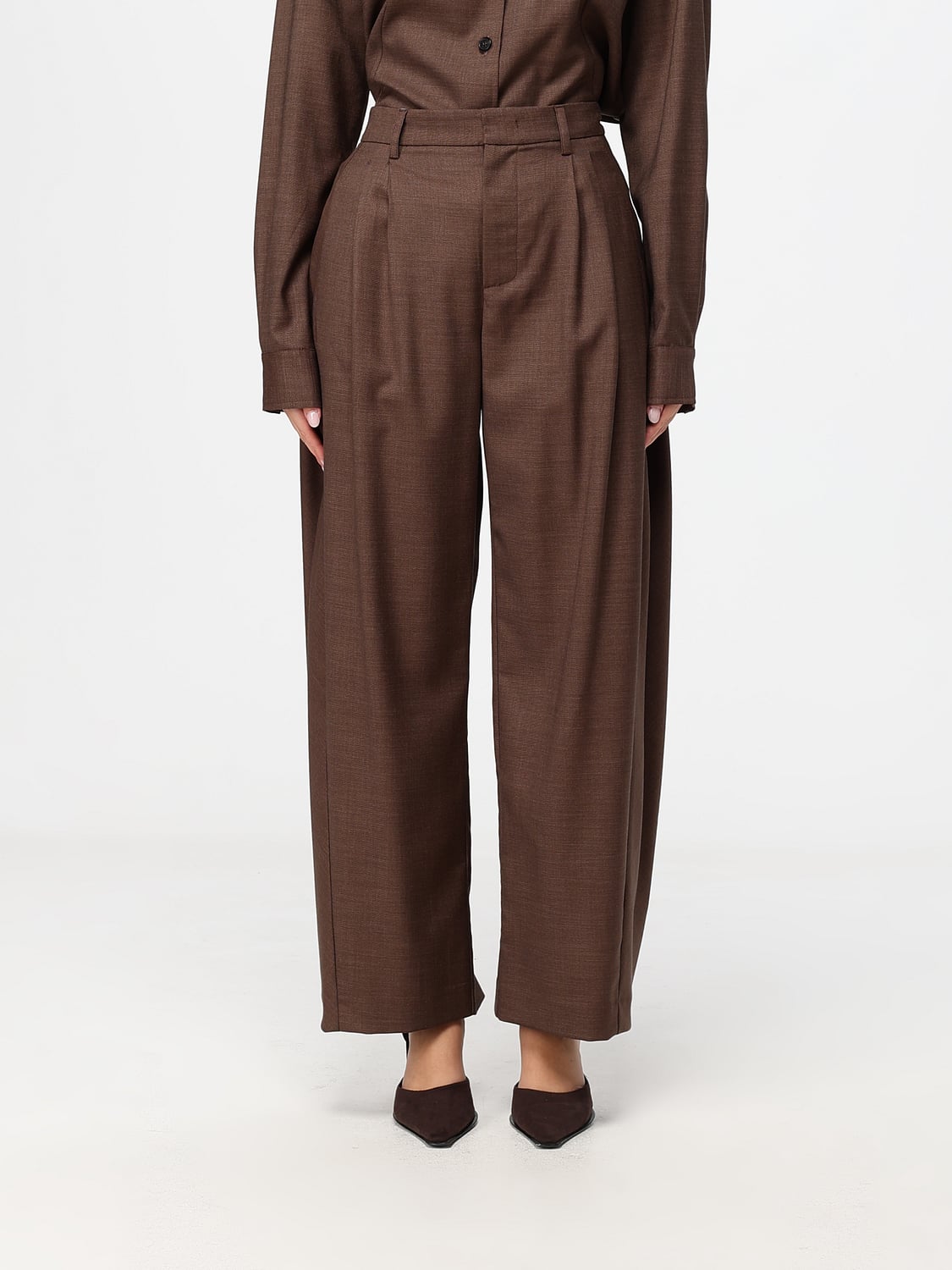 MEIMEIJ PANTALONES: Pantalones mujer Meimeij, Marrón - Img 1