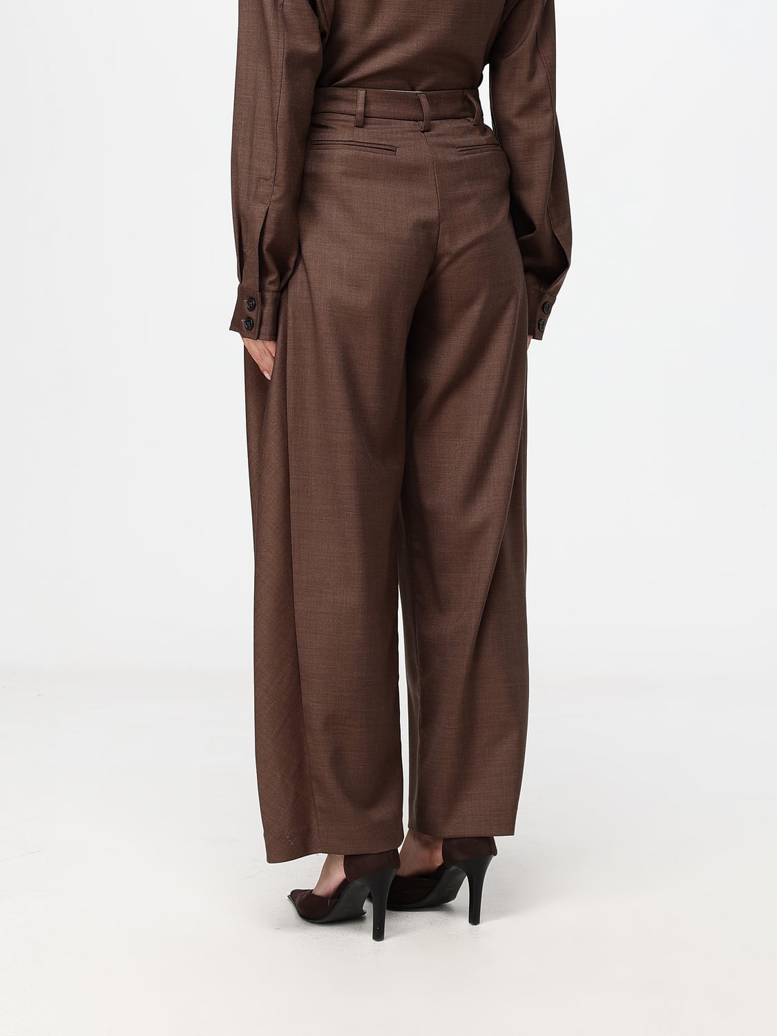 MEIMEIJ PANTALONES: Pantalones mujer Meimeij, Marrón - Img 2