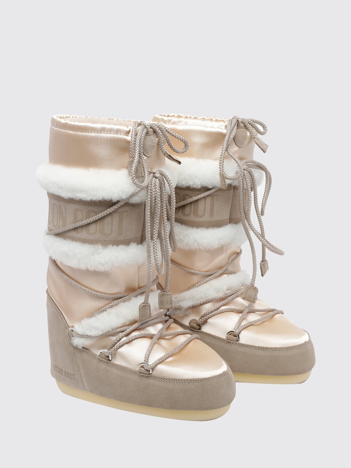 MOON BOOT BOOTS: Boots woman Moon Boot, Sand - Img 2