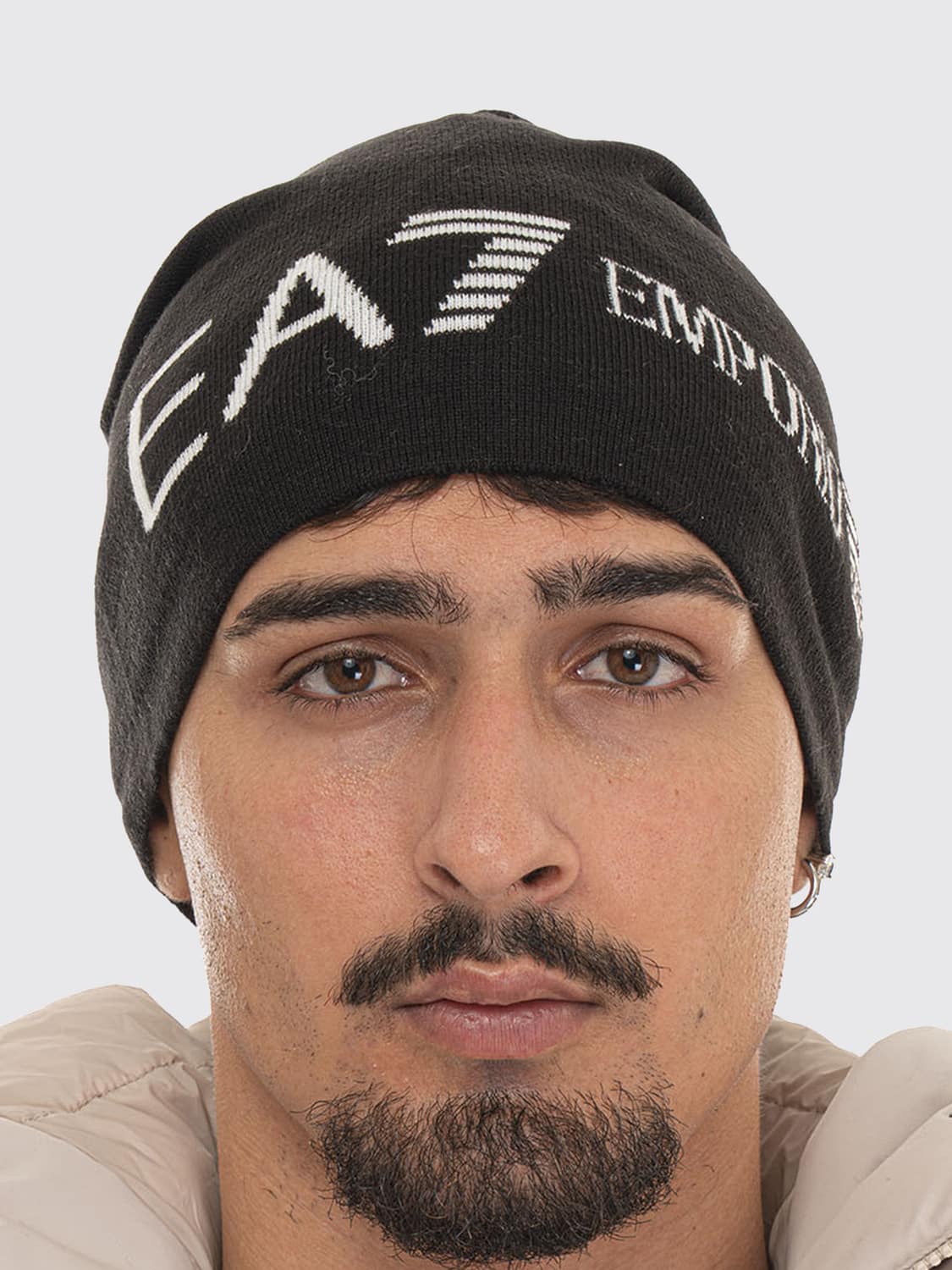 EA7 HAT: Hat men Ea7, Black - Img 1