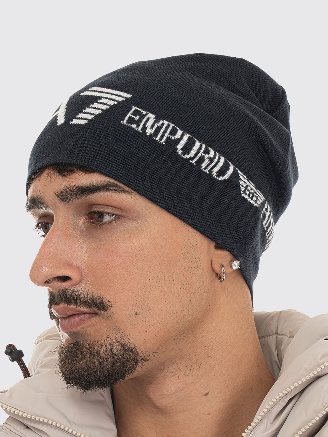 EA7 HAT: Hat men Ea7, Blue - Img 2