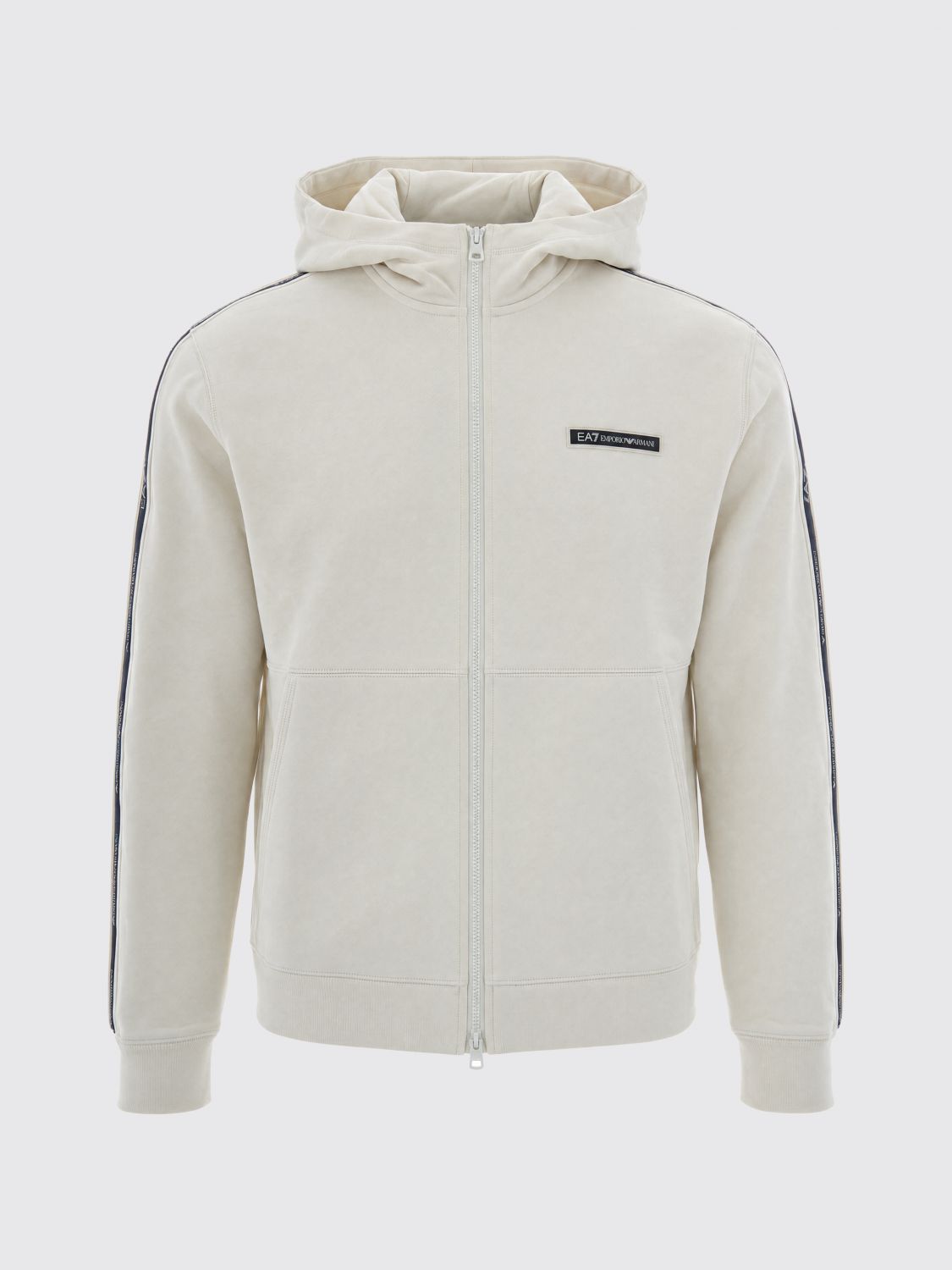 EA7 SWEATSHIRT: Sweatshirt men Ea7, Milk - Img 2