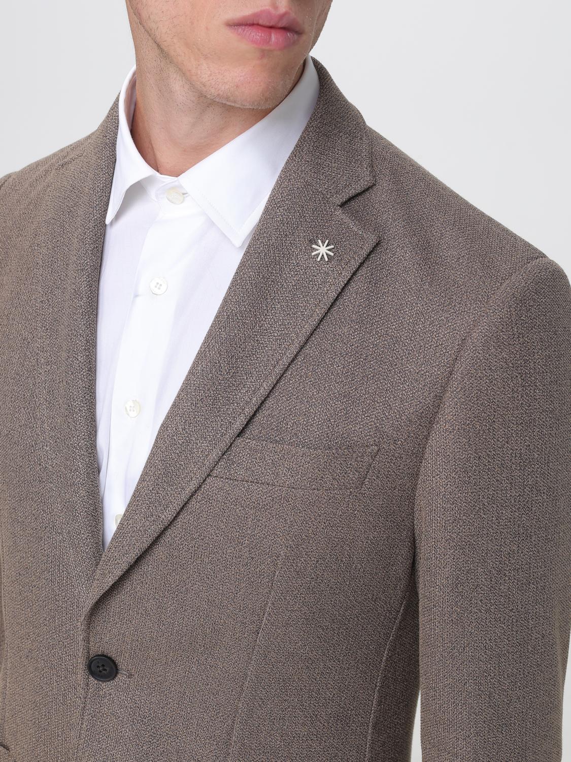 MANUEL RITZ JACKET: Jacket men Manuel Ritz, Dark - Img 4