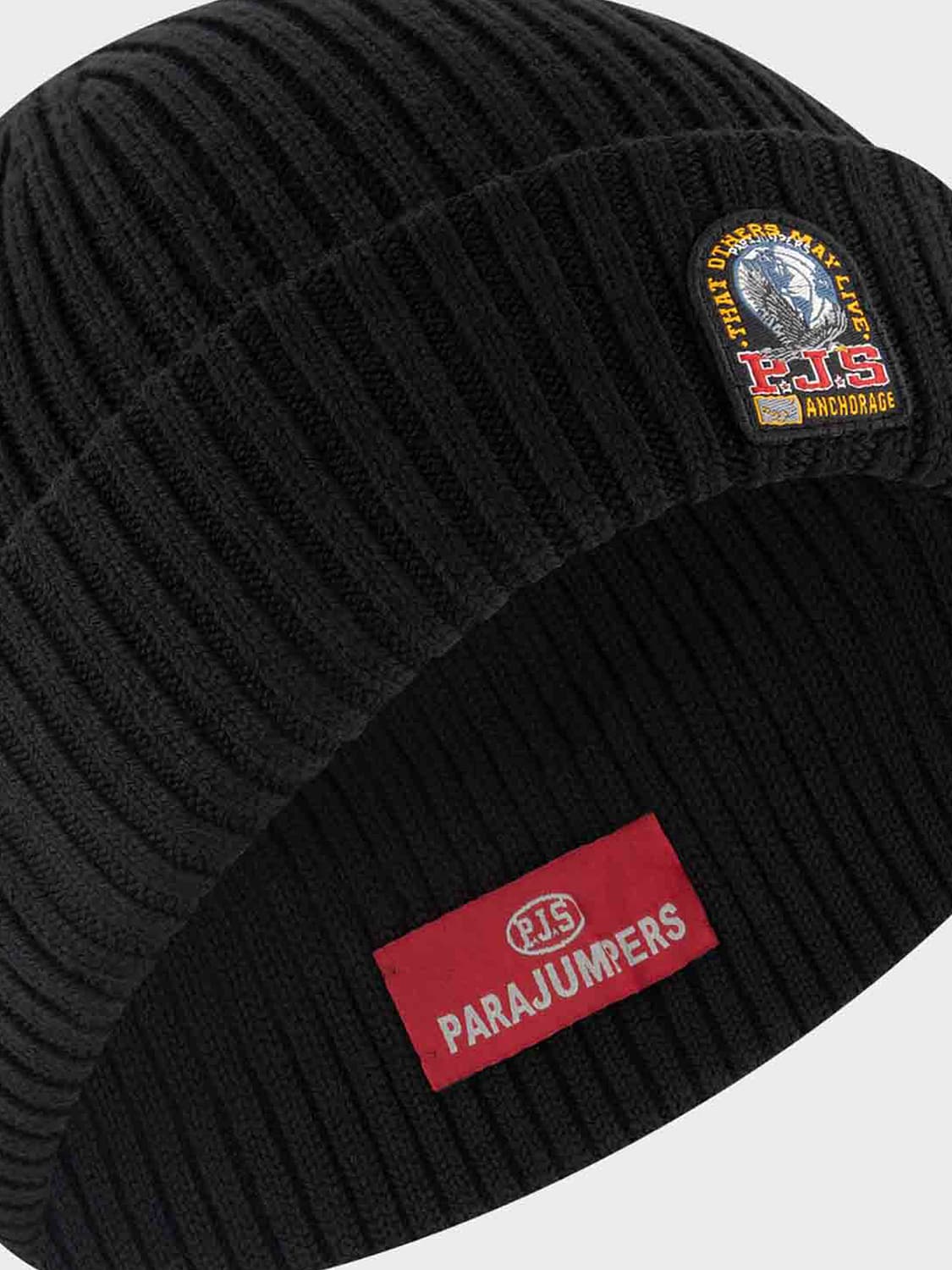 PARAJUMPERS HAT: Hat men Parajumpers, Black - Img 2