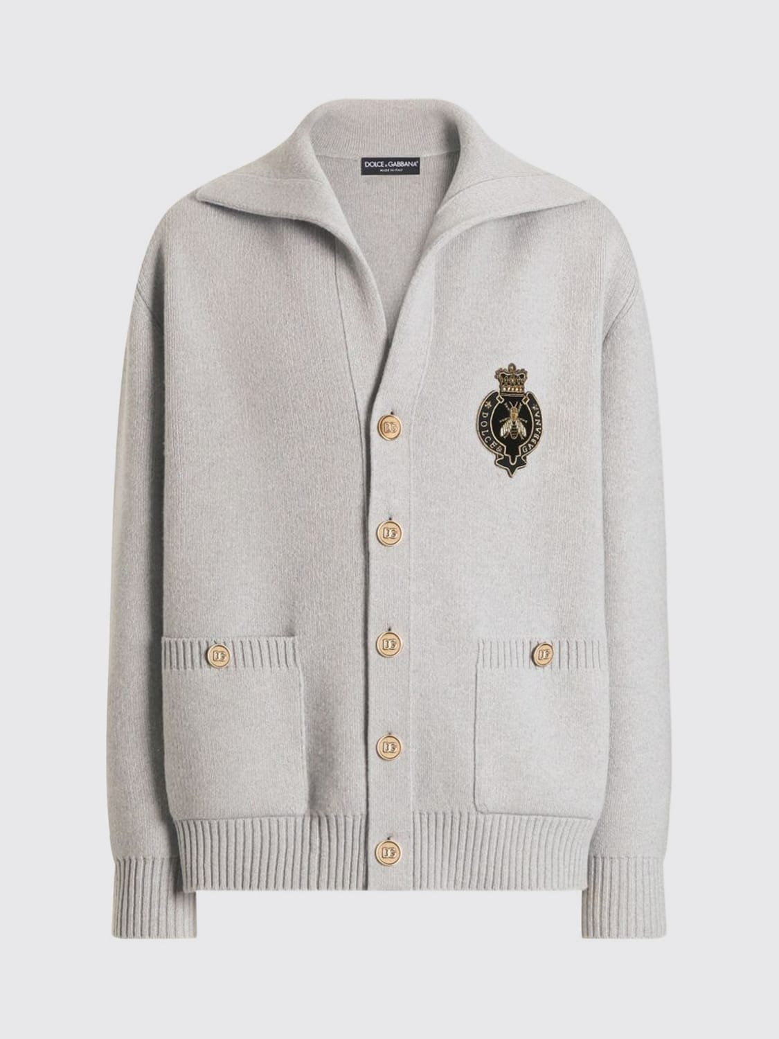 DOLCE & GABBANA SWEATSHIRT: Sweatshirt men Dolce & Gabbana, Grey - Img 1
