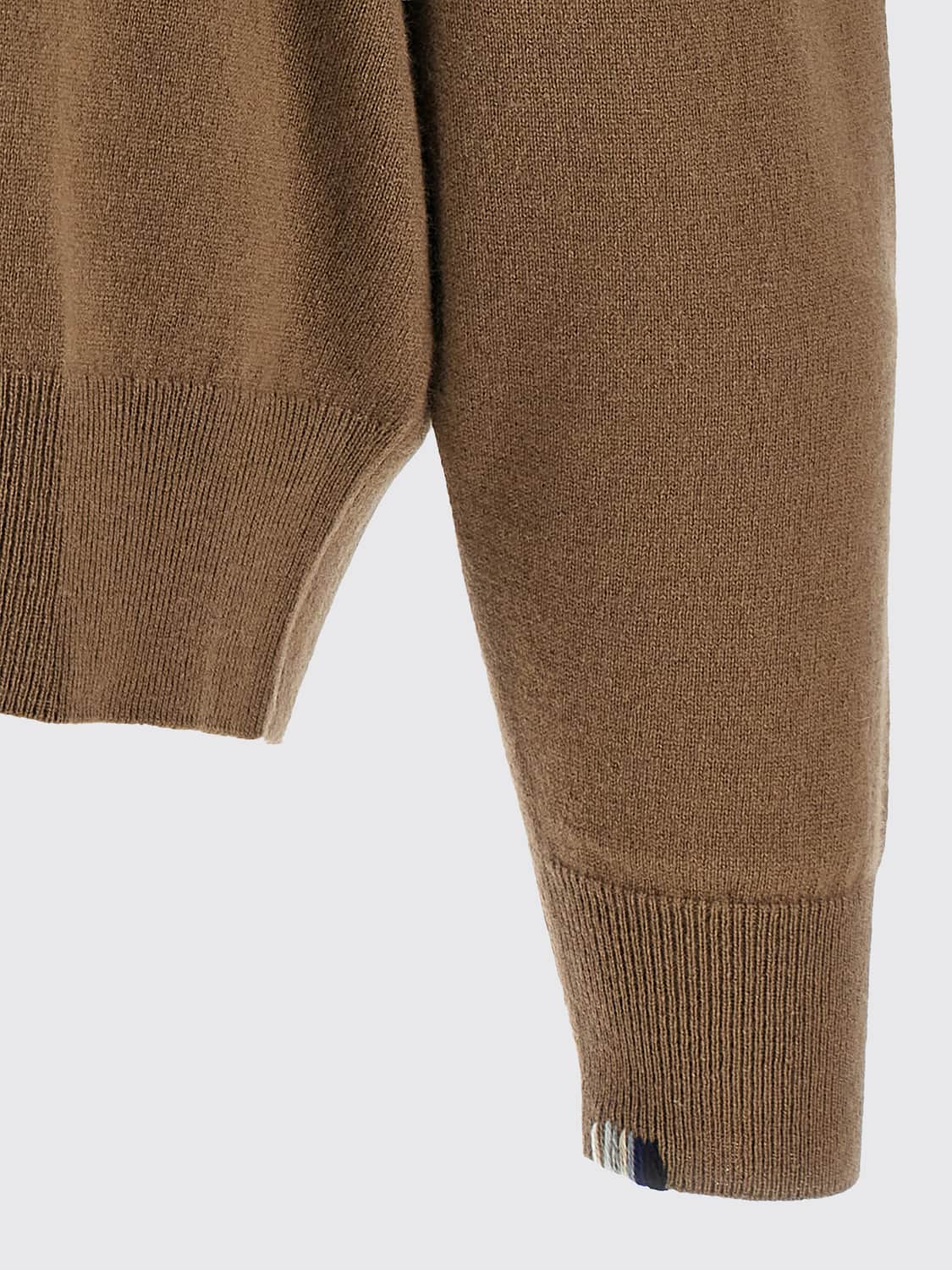 EXTREME CASHMERE PULL: Pull Extreme Cashmere à col rond en pur cachemire avec épaules tombantes, Marron - Img 4