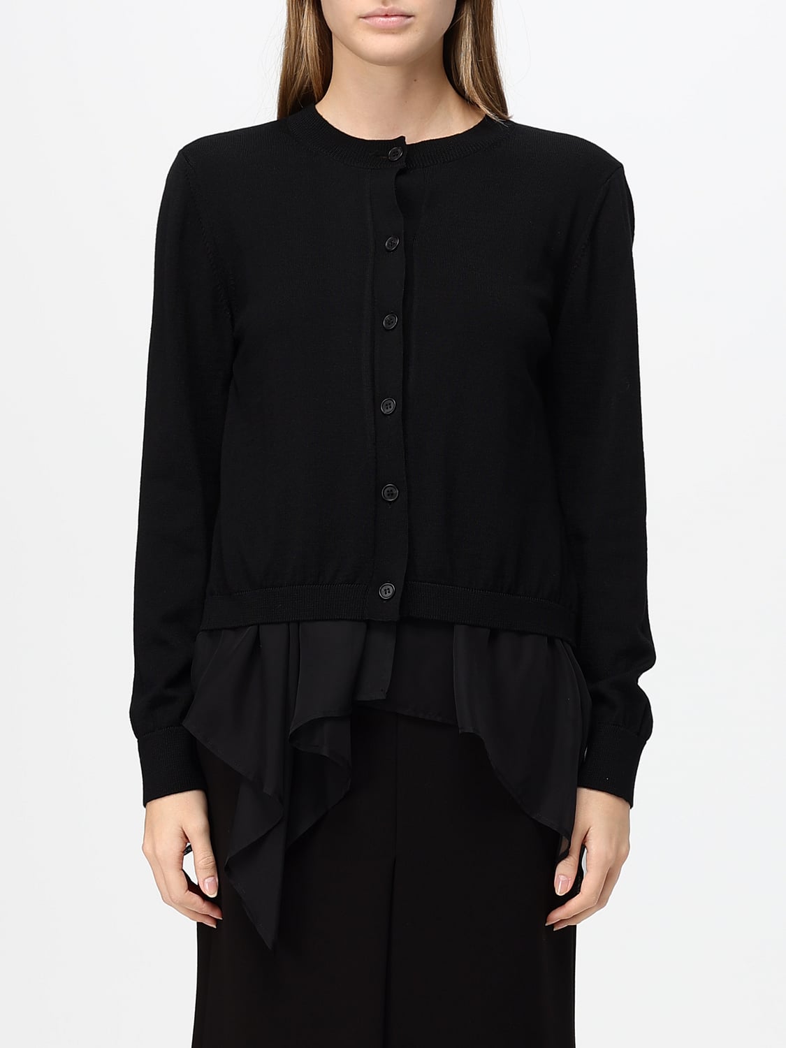 MEIMEIJ STRICKJACKE: Strickjacke damen Meimeij, Schwarz - Img 1
