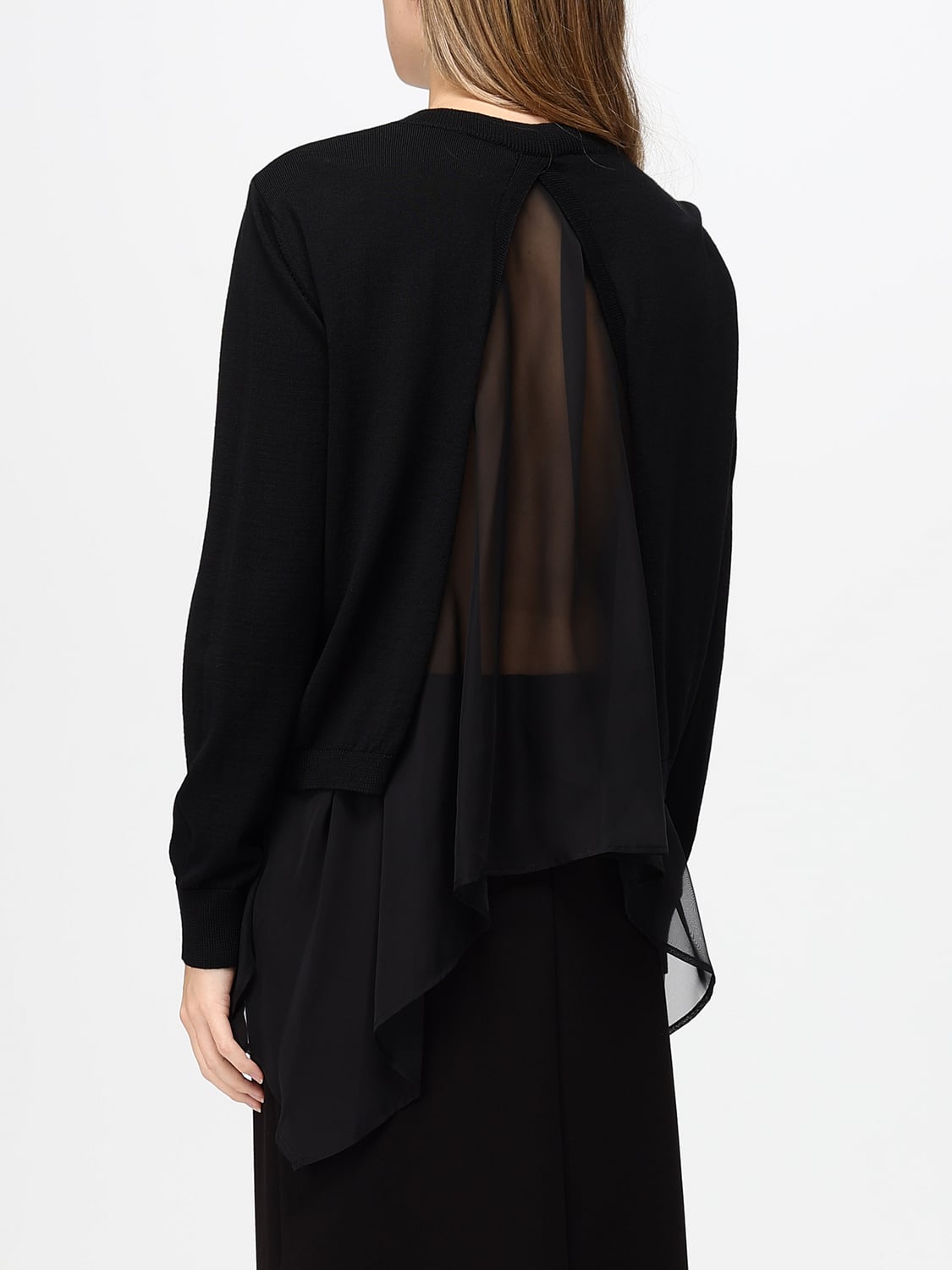 MEIMEIJ STRICKJACKE: Strickjacke damen Meimeij, Schwarz - Img 2