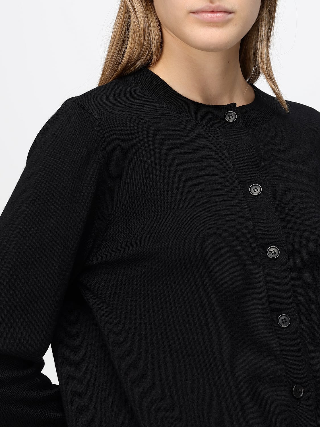 MEIMEIJ STRICKJACKE: Strickjacke damen Meimeij, Schwarz - Img 3