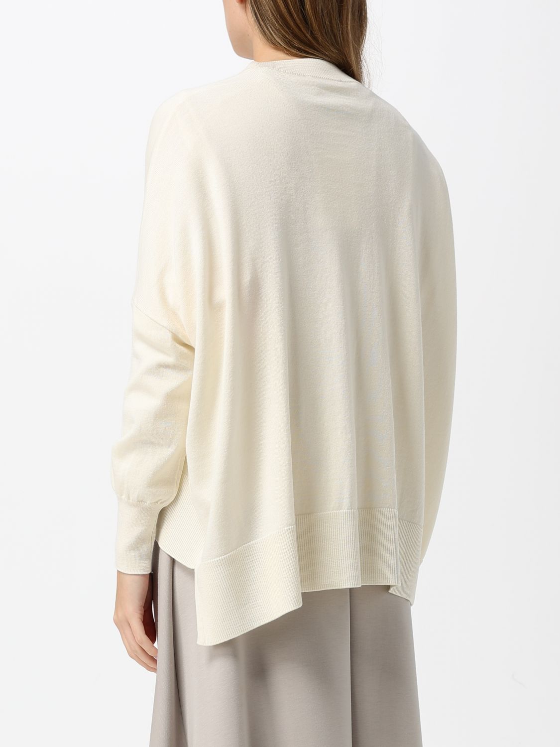 MEIMEIJ STRICKJACKE: Strickjacke damen Meimeij, Weiß - Img 2