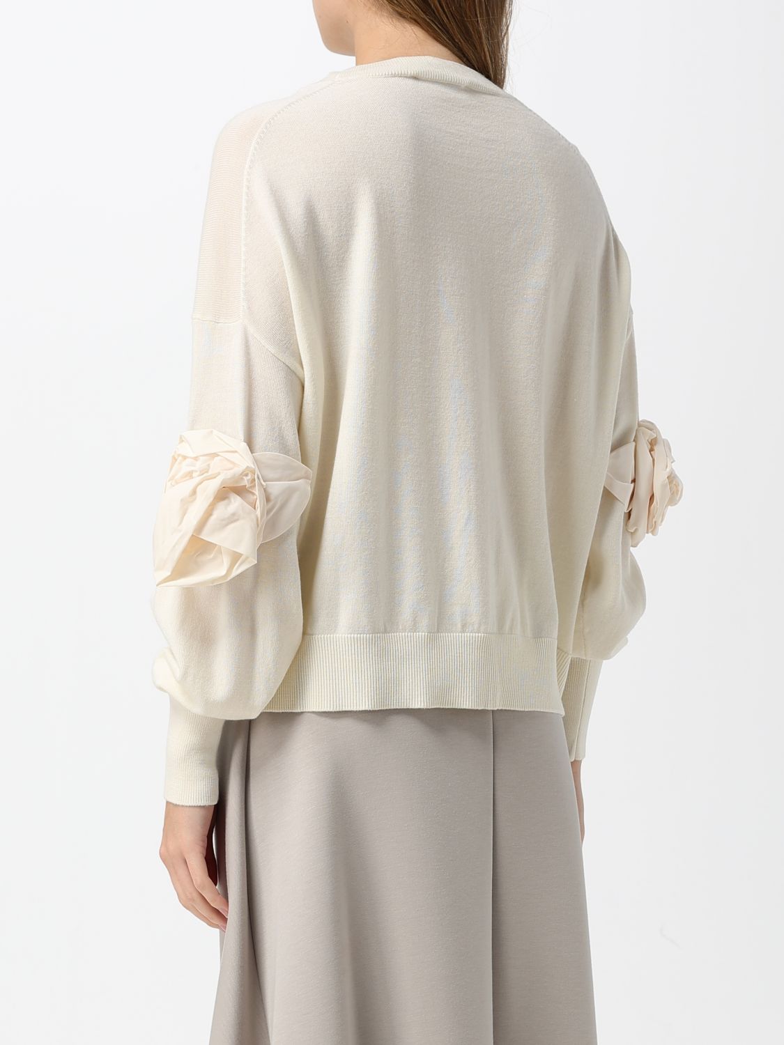 MEIMEIJ PULL: Pull femme Meimeij, Blanc - Img 2