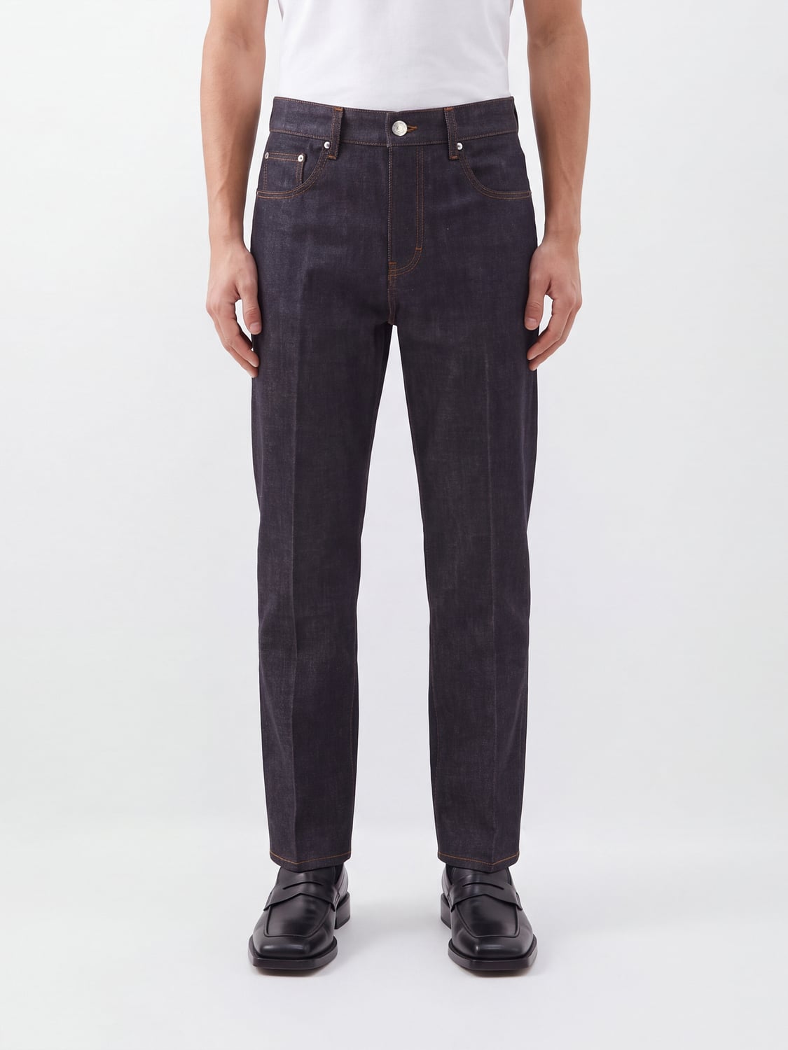 AMI PARIS JEANS: Jeans men Ami Paris, Navy - Img 1