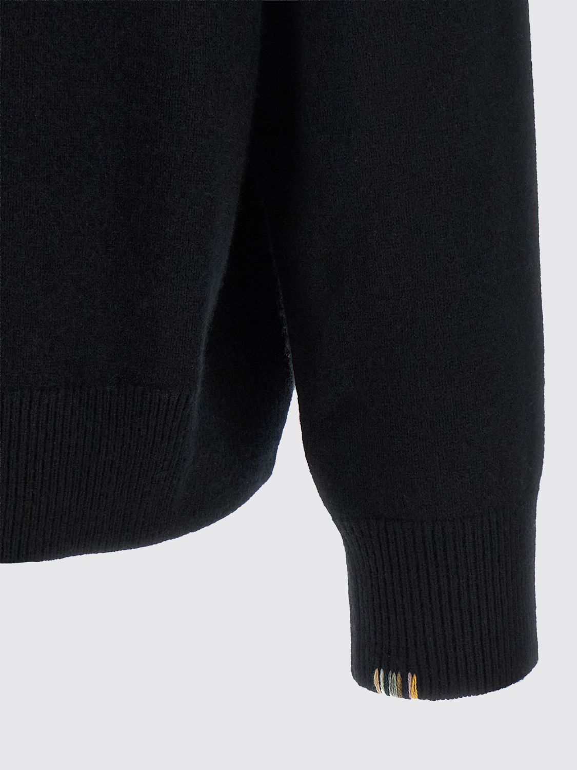 EXTREME CASHMERE JERSEY: Cárdigan de cuello de pico Extreme Cashmere en mezcla de cachemira con hombros caídos, Negro - Img 4