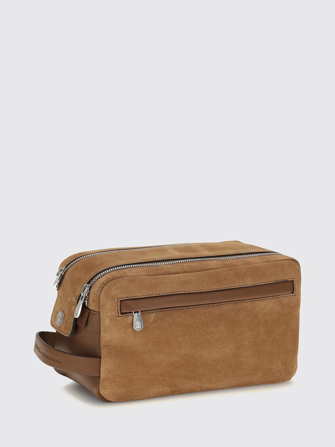 BRUNELLO CUCINELLI BORSA: Borsa uomo Brunello Cucinelli, Nocciola - Img 3