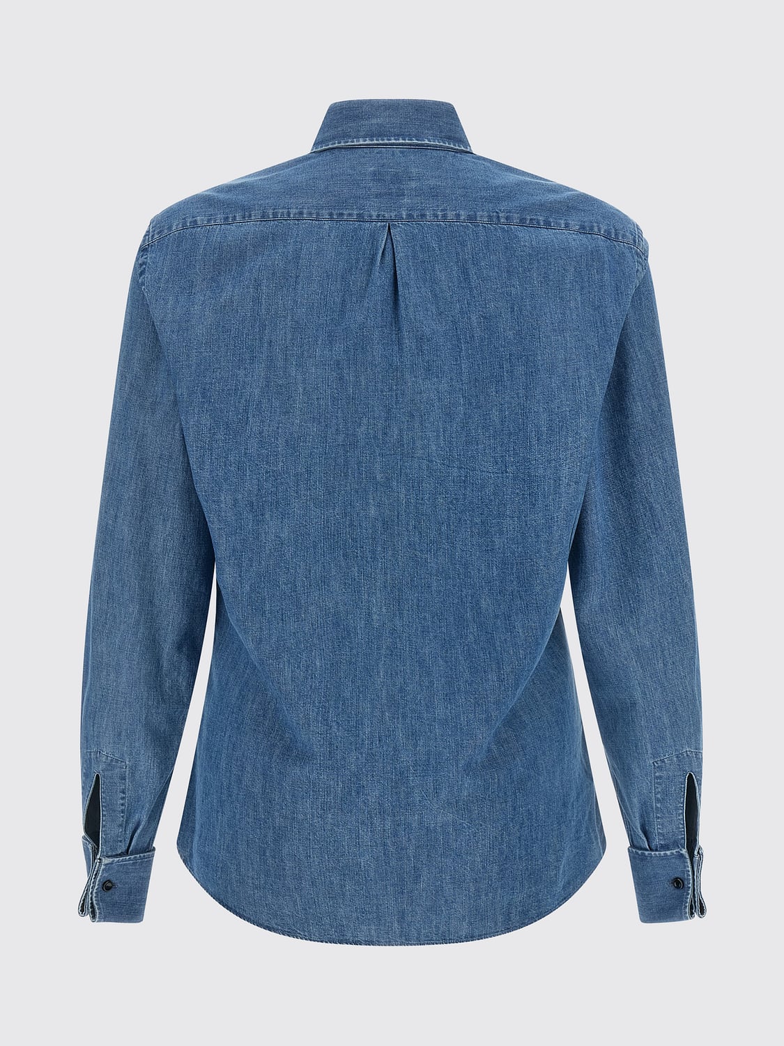 BRUNELLO CUCINELLI HEMD: Hemd herren Brunello Cucinelli, Blau - Img 3