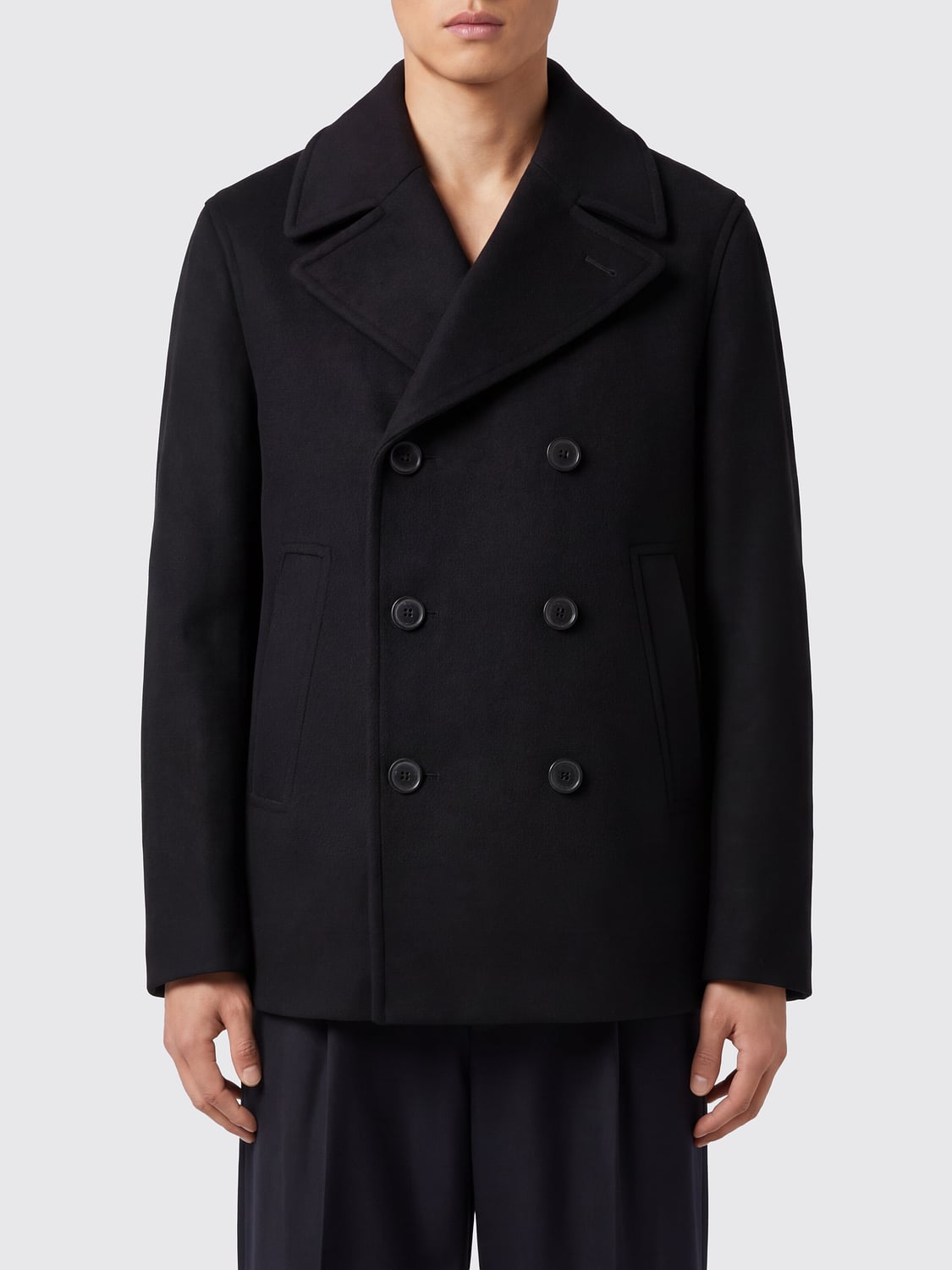 HUGO COAT: Coat men Hugo, Black - Img 1