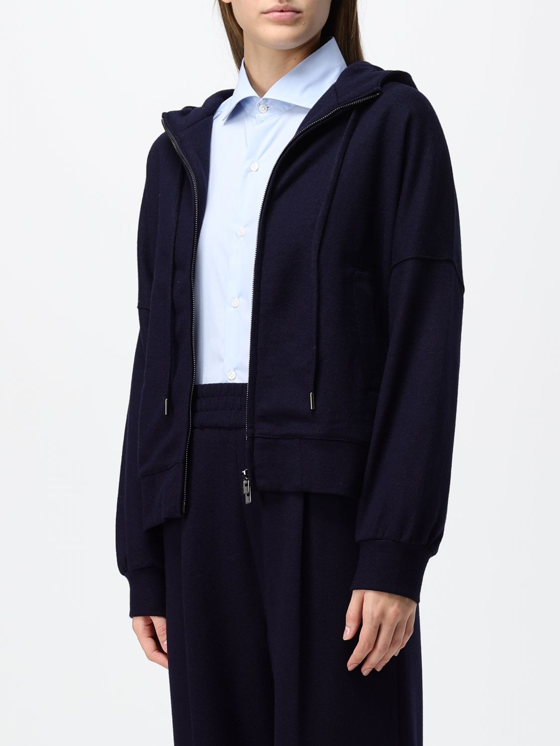 CIRCOLO 1901 PULL: Pull femme Circolo 1901, Bleu - Img 3