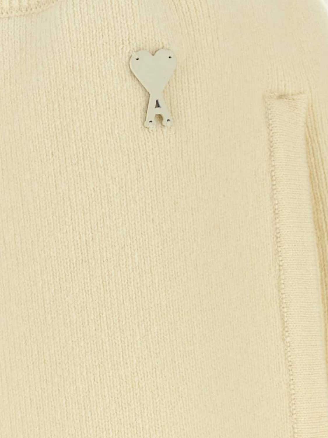 AMI PARIS HOSE: Hose damen Ami Paris, Ivory - Img 4