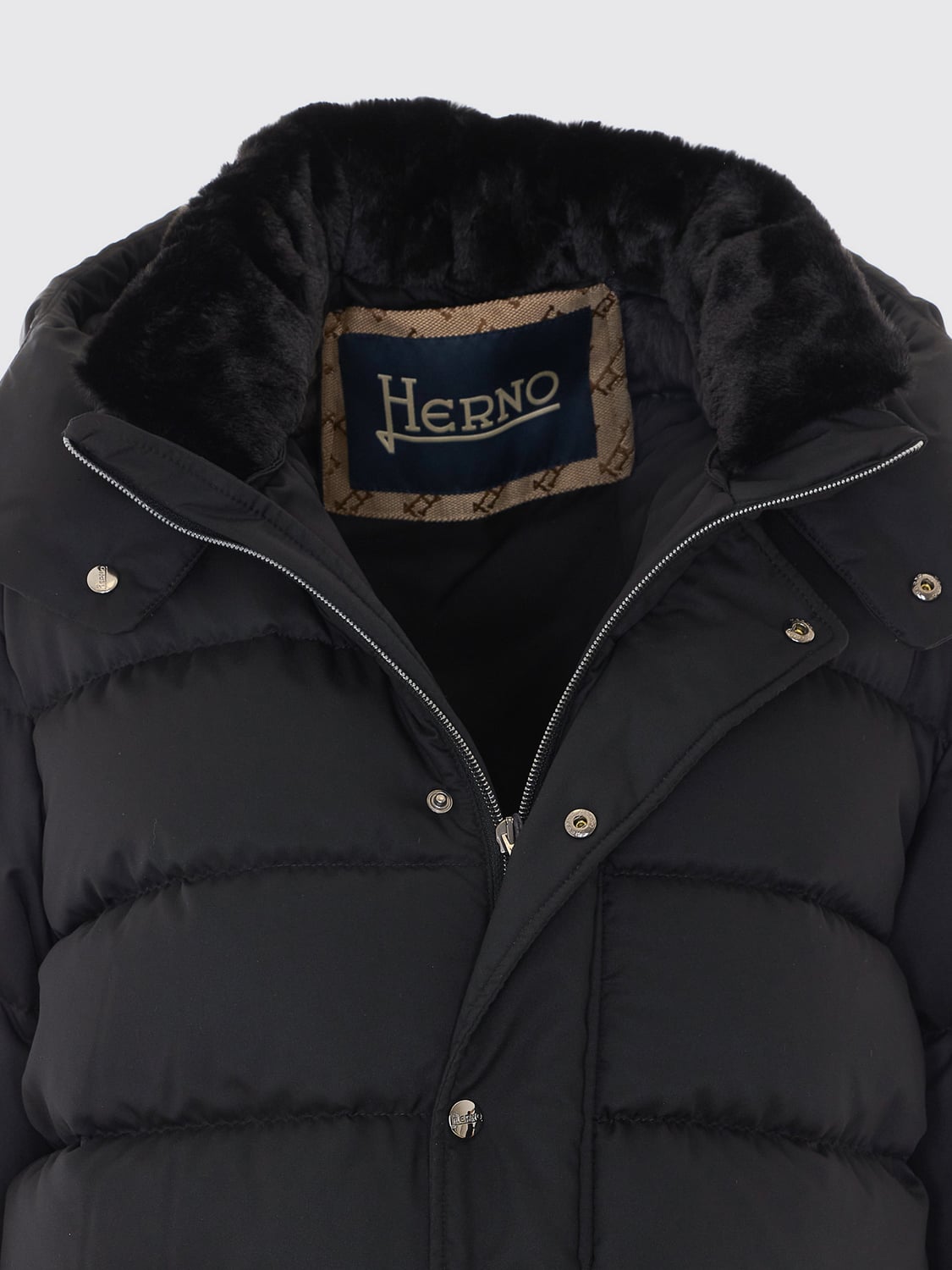 HERNO 재킷: 재킷 남성 Herno, 블랙 - Img 4