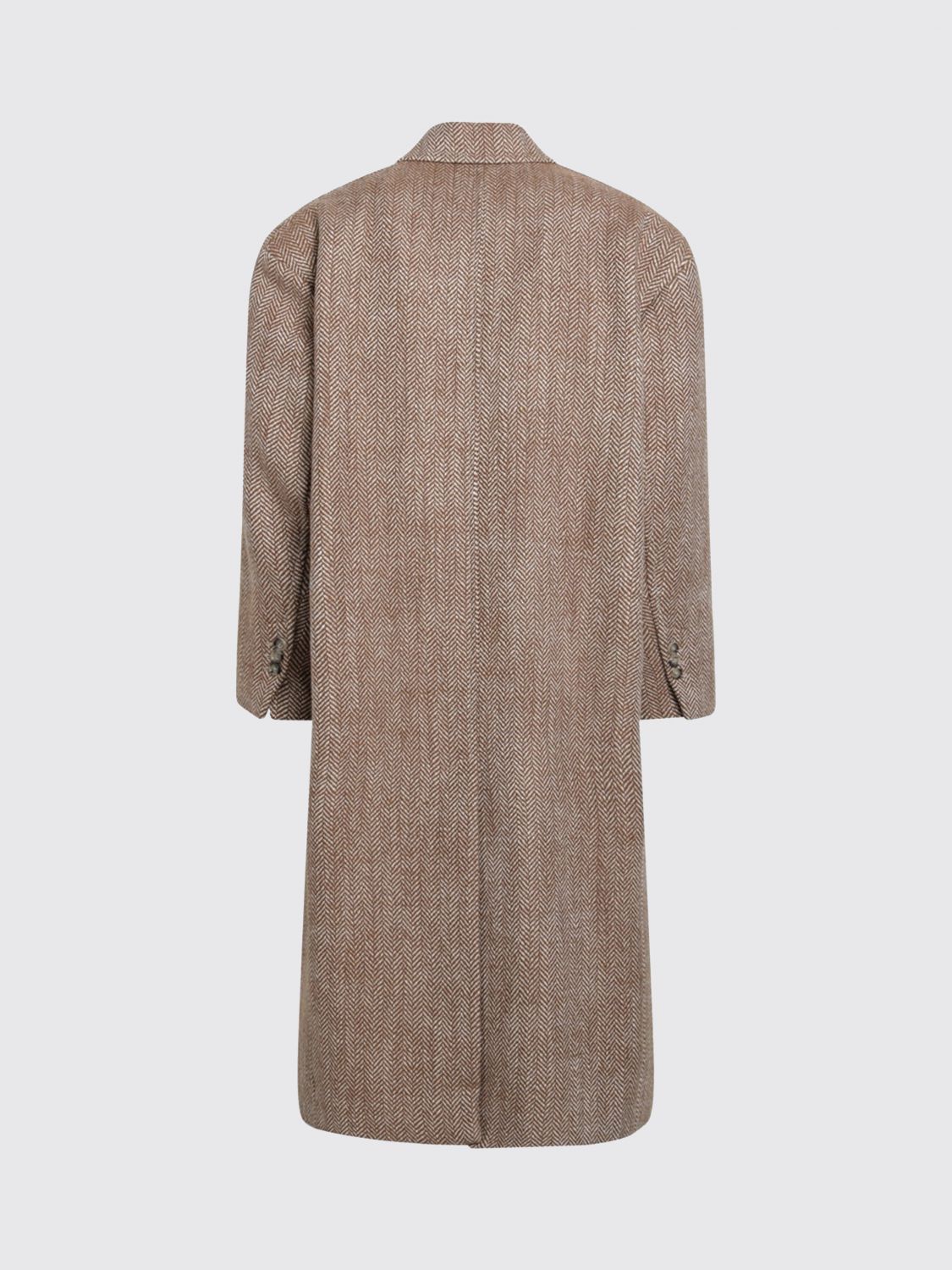 AMI PARIS COAT: Coat men Ami Paris, Brown - Img 3