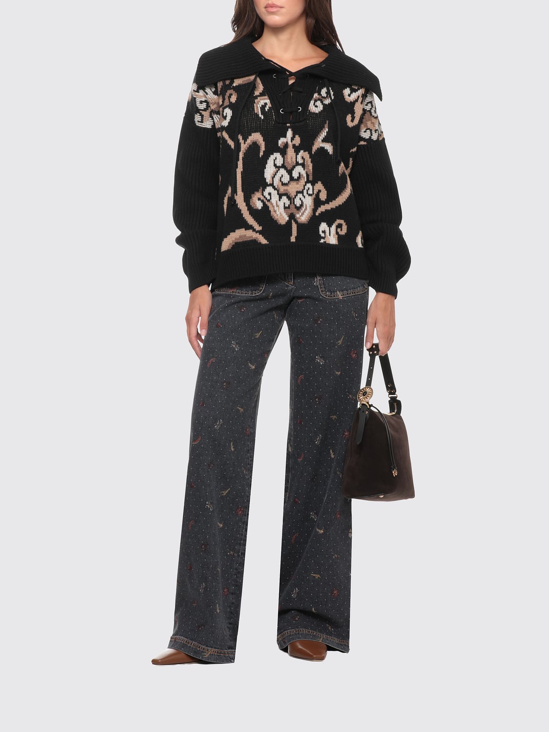 ETRO PULLOVER: Pullover damen Etro, Schwarz - Img 2