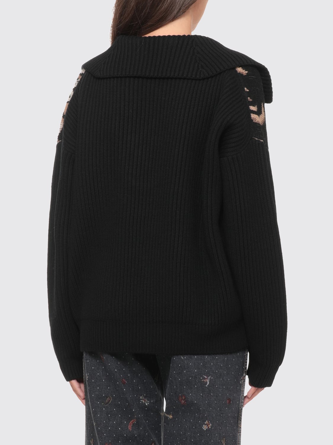 ETRO PULLOVER: Pullover damen Etro, Schwarz - Img 3