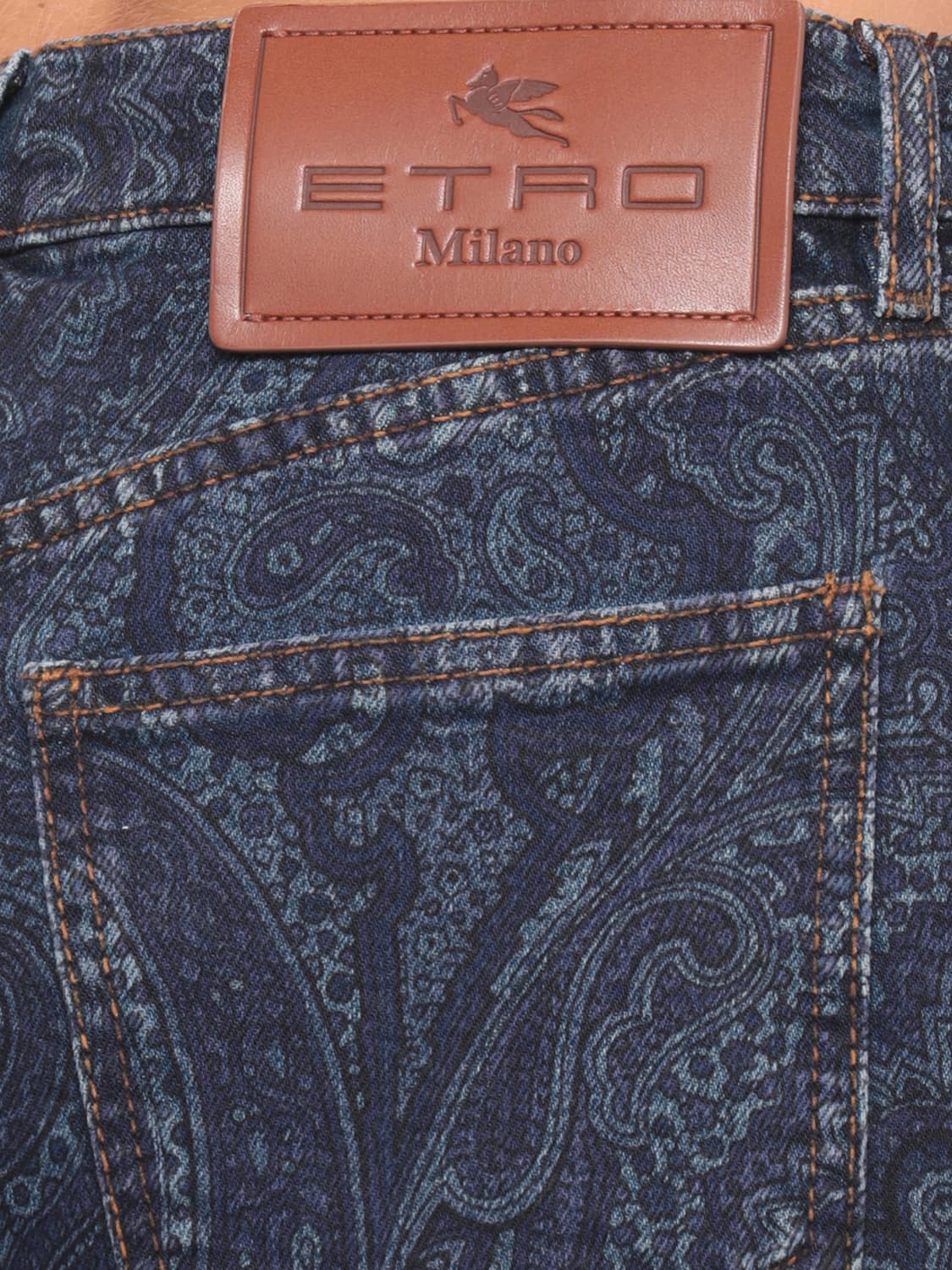 ETRO VAQUEROS: Vaqueros mujer Etro, Azul Oscuro - Img 3