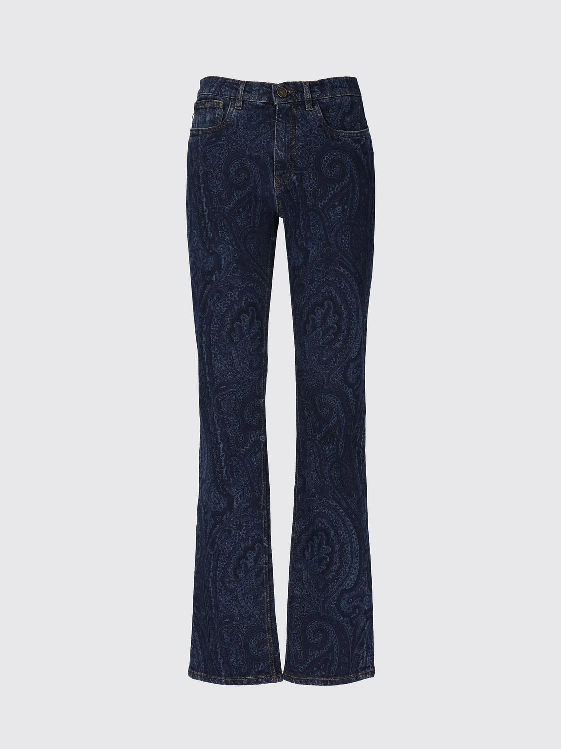 ETRO VAQUEROS: Vaqueros mujer Etro, Azul Oscuro - Img 4