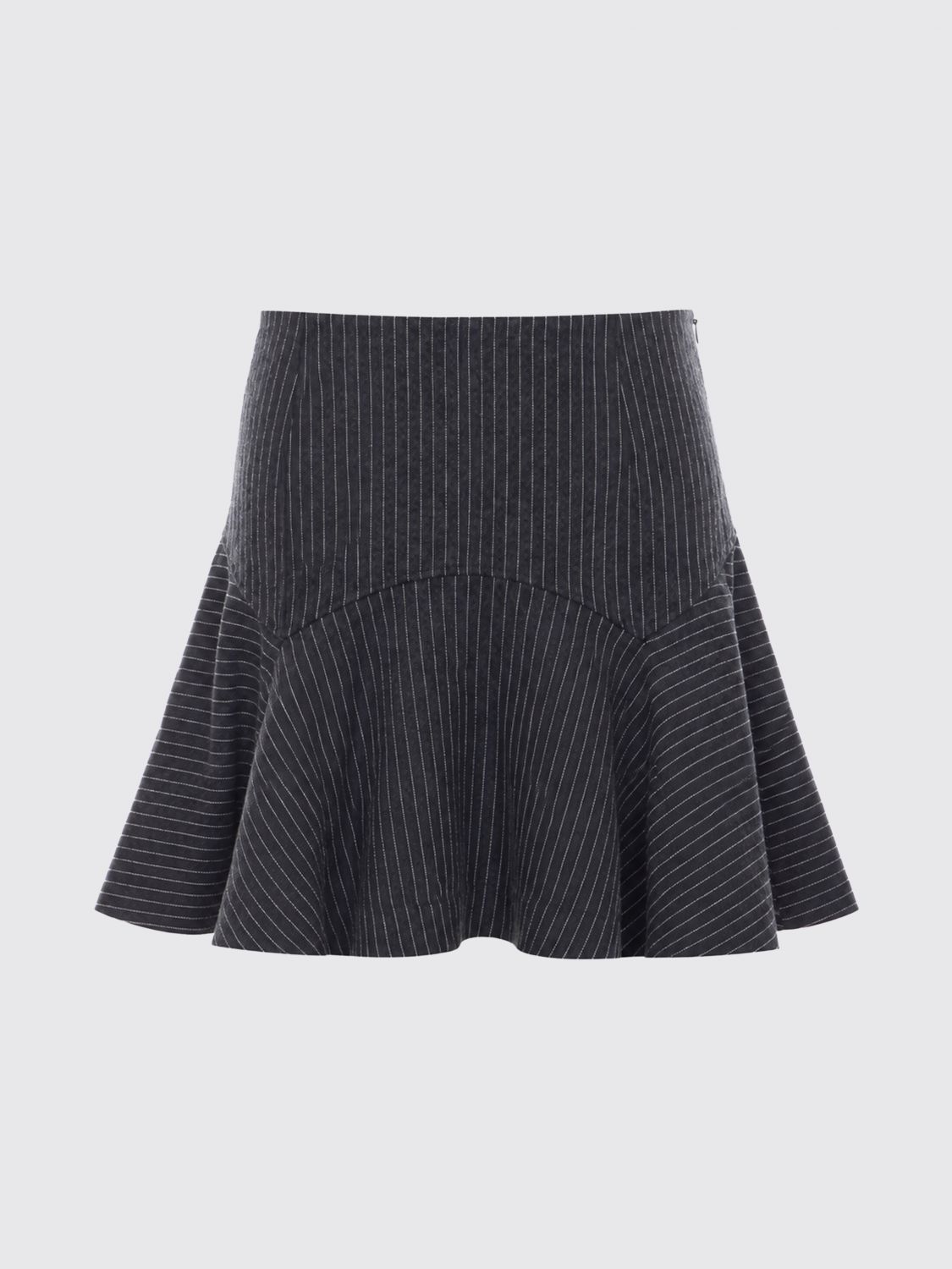 GANNI FALDA: Falda mujer Ganni, Gris - Img 2