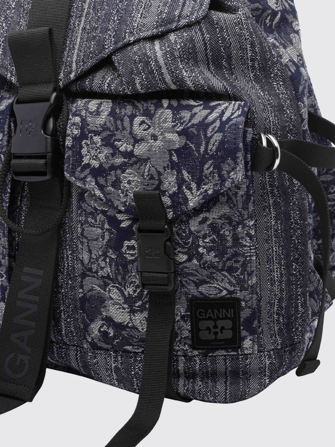 GANNI RUCKSACK: Rucksack damen Ganni, Grau - Img 4