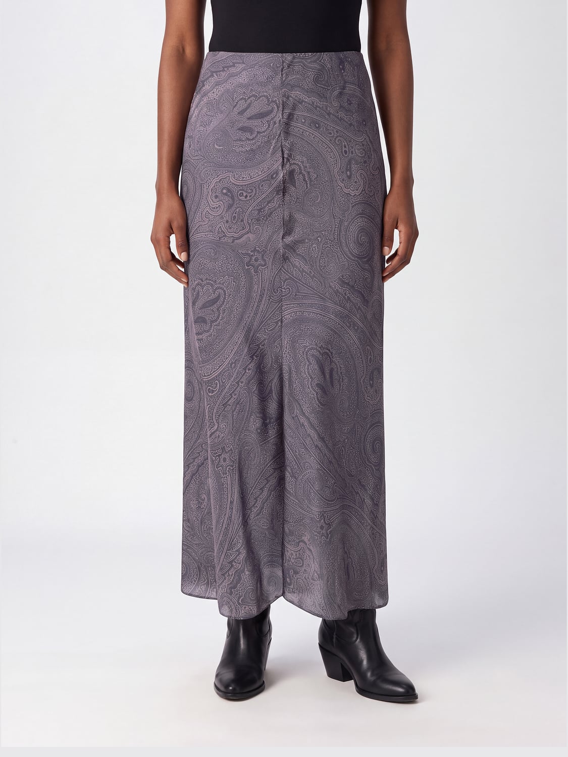 ETRO FALDA: Falda mujer Etro, Negro - Img 1