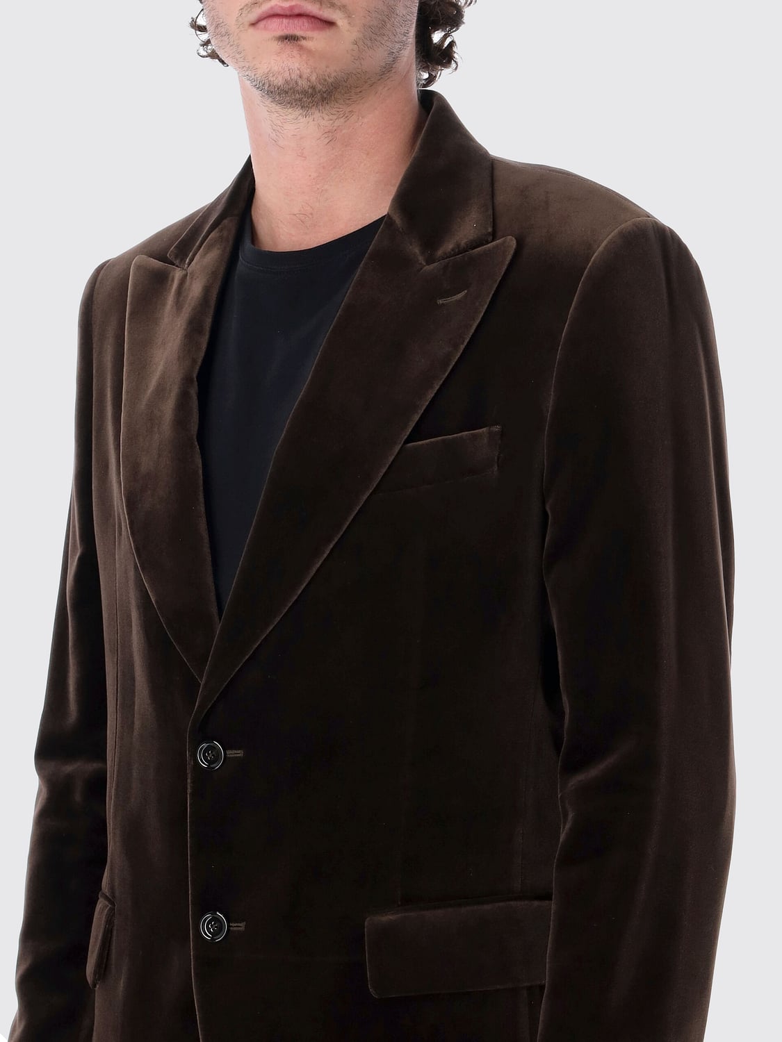 LARDINI JACKET: Jacket men Lardini, Brown - Img 3