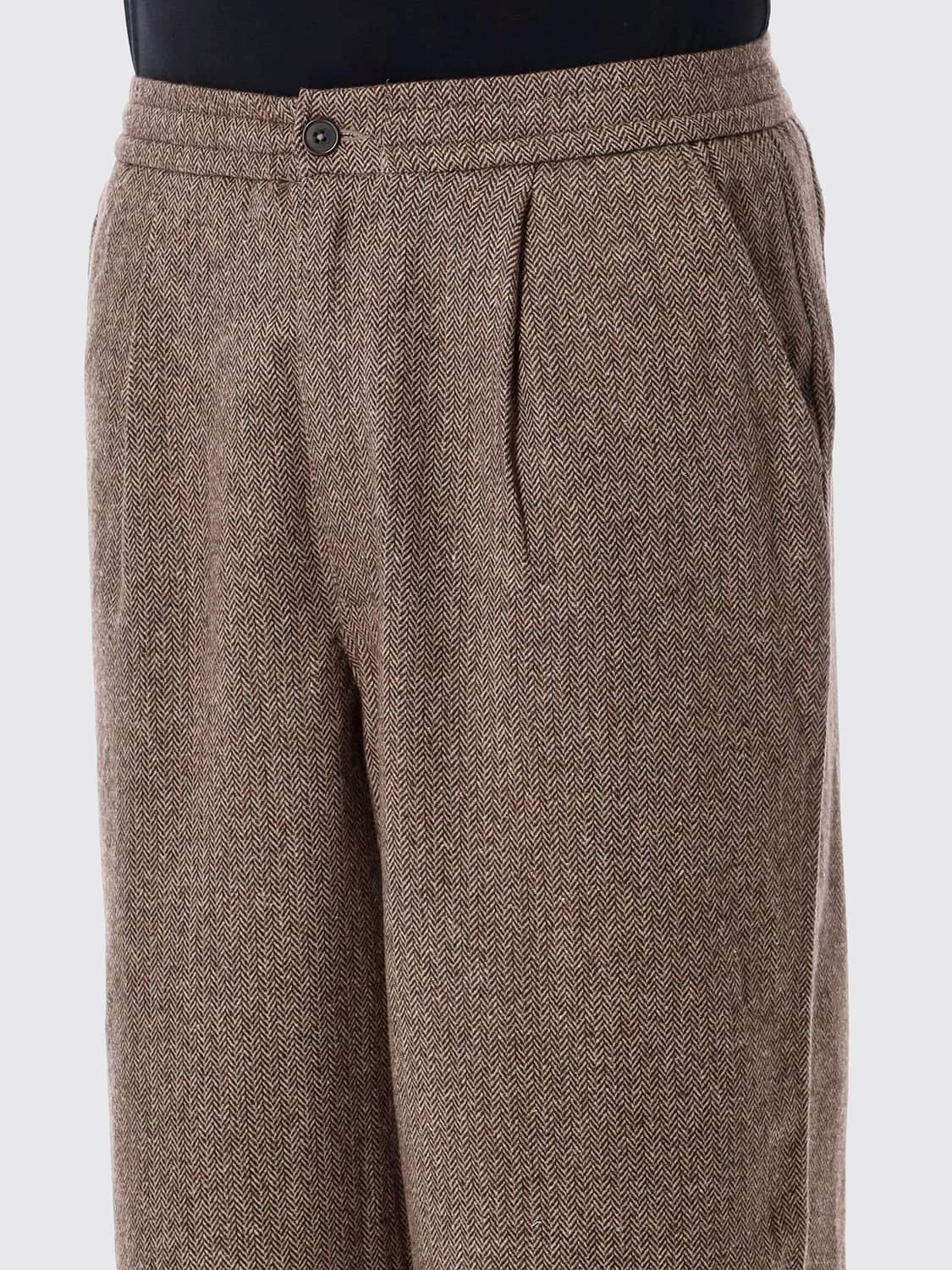 UNIVERSAL WORKS PANTS: Pants men Universal Works, Brown - Img 3