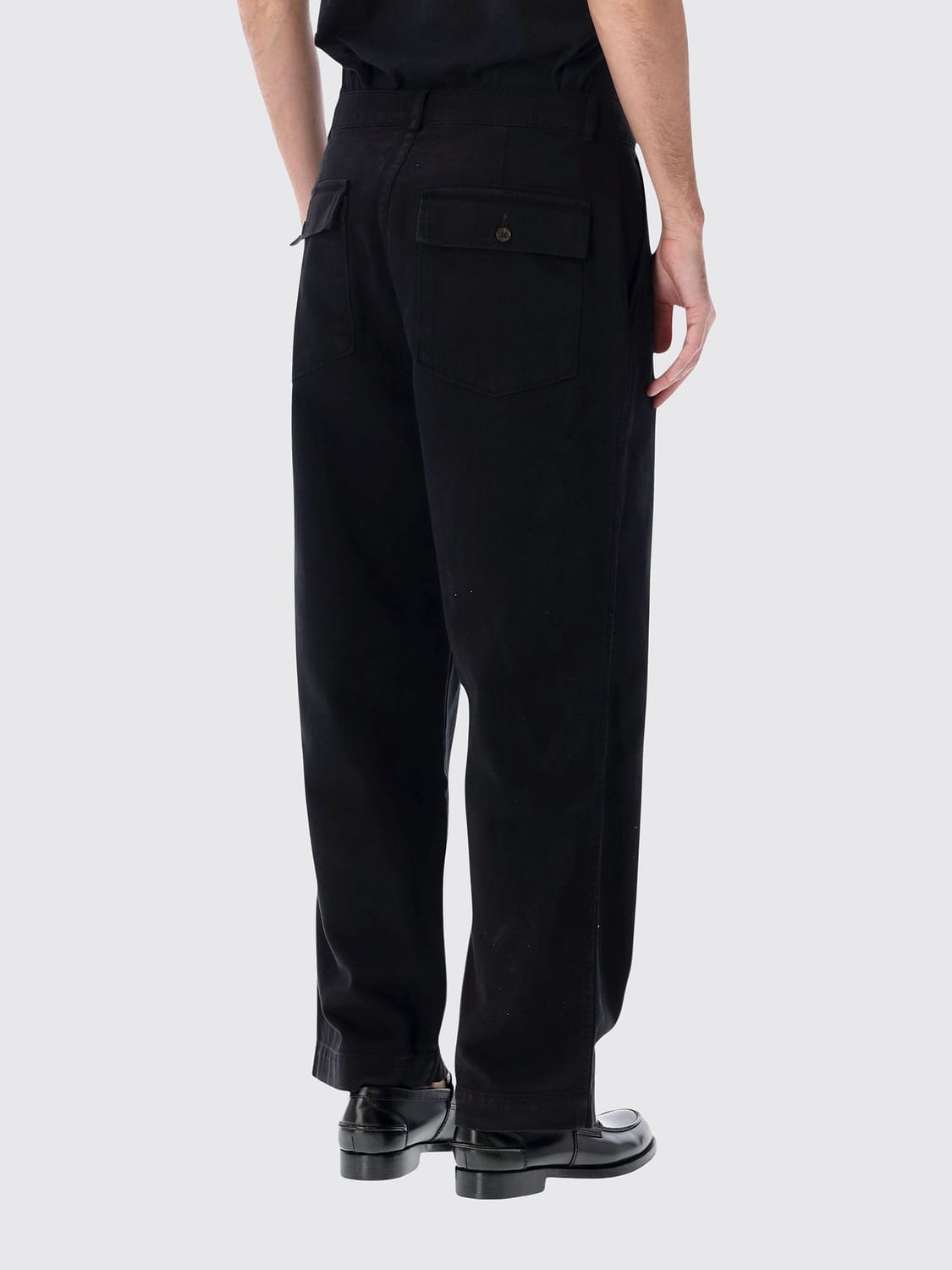UNIVERSAL WORKS PANTS: Pants men Universal Works, Black - Img 2