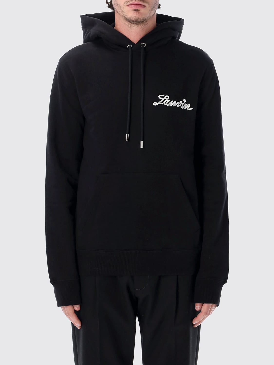 LANVIN SWEATSHIRT: Sweatshirt men Lanvin, Black - Img 1
