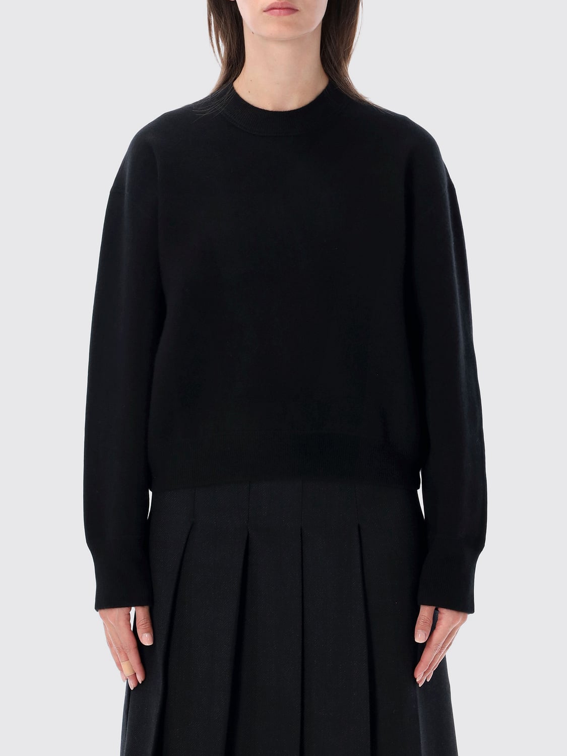 STUDIO NICHOLSON JERSEY: Jersey mujer Studio Nicholson, Negro - Img 1