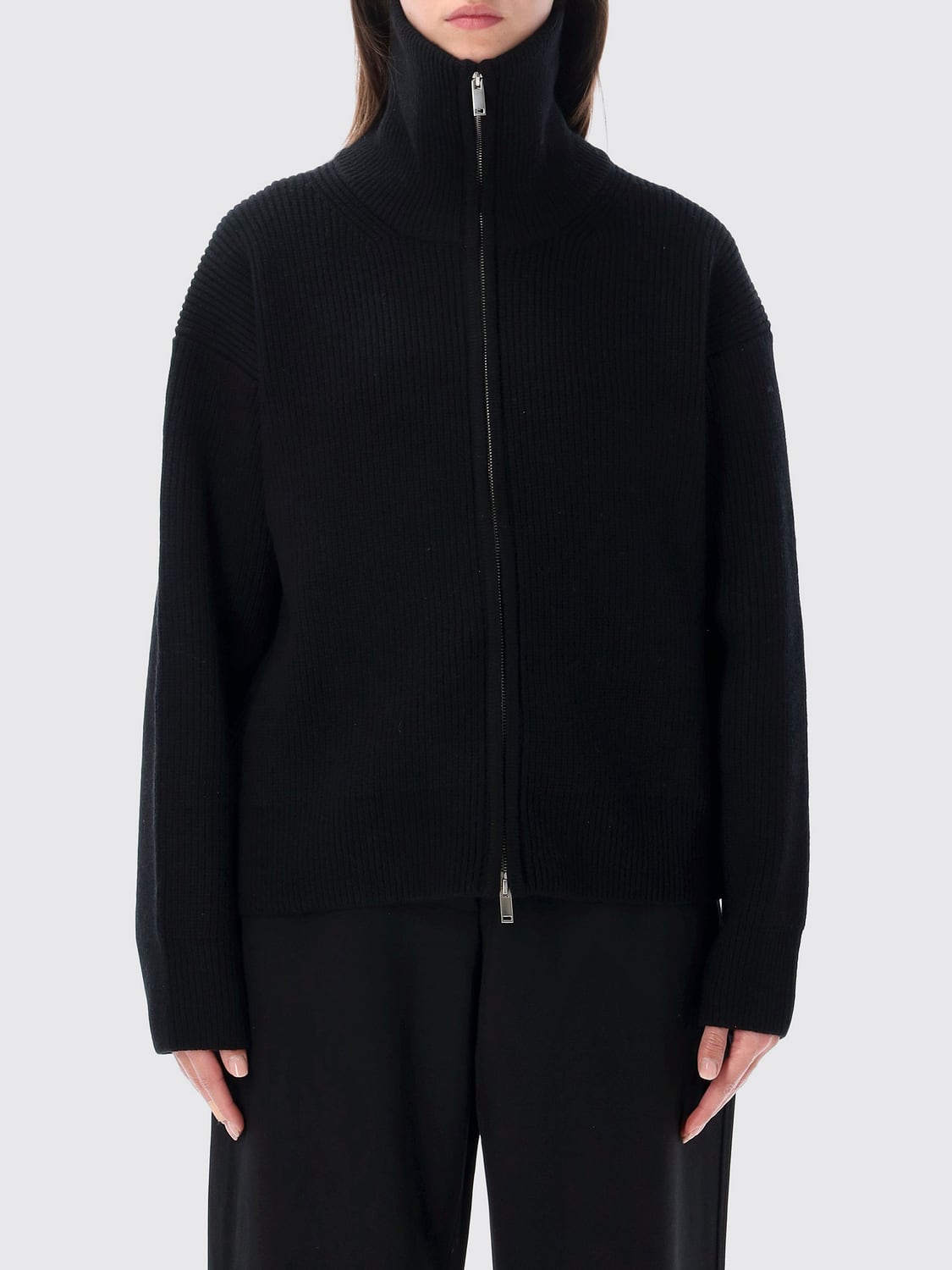 STUDIO NICHOLSON JERSEY: Jersey mujer Studio Nicholson, Negro - Img 1