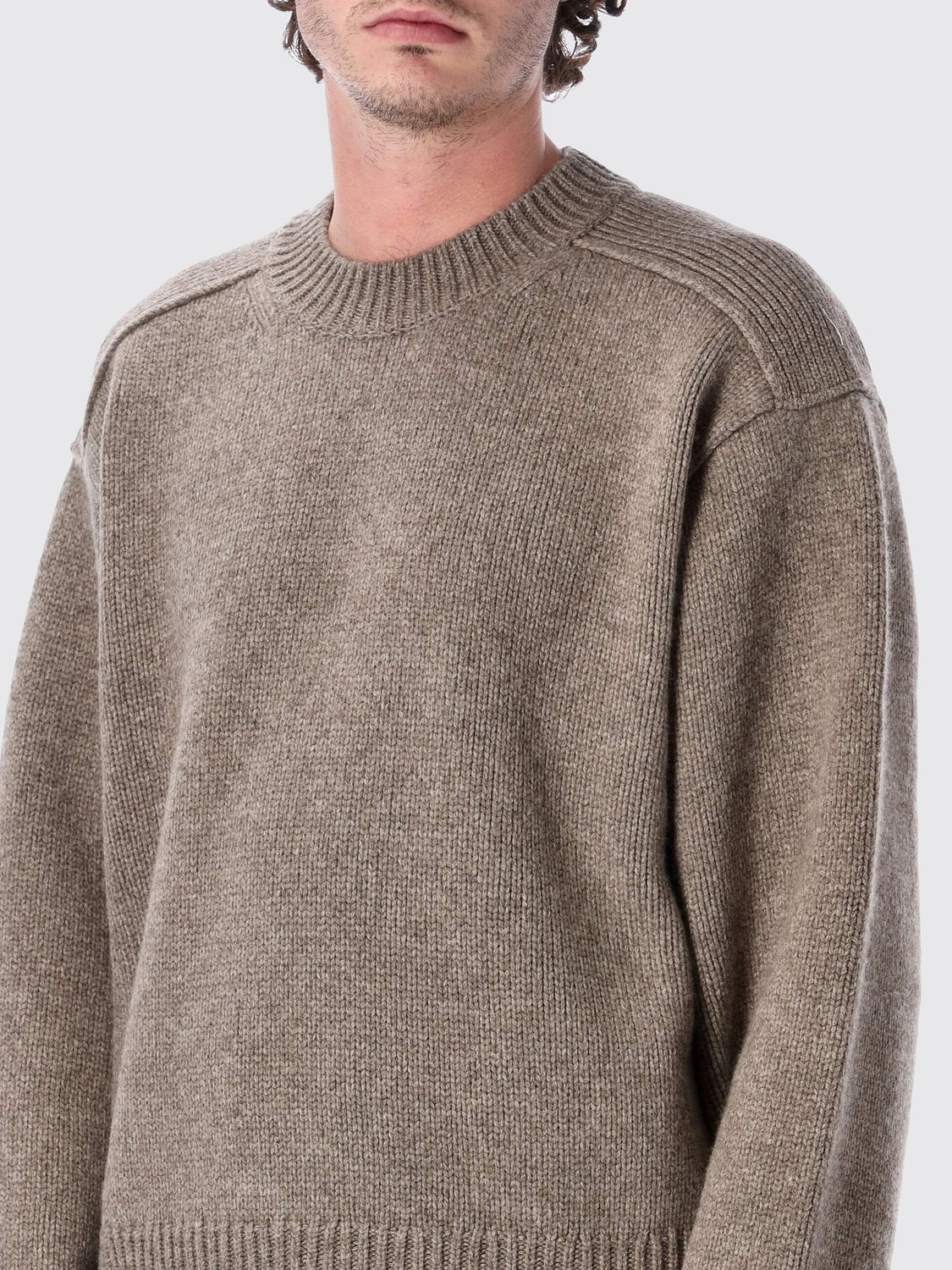 STUDIO NICHOLSON JERSEY: Jersey hombre Studio Nicholson, Beige - Img 3